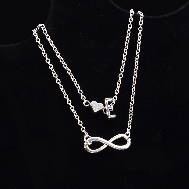 Heart-Shaped Alloy Anklet for Women European Style Fashion Jewelry