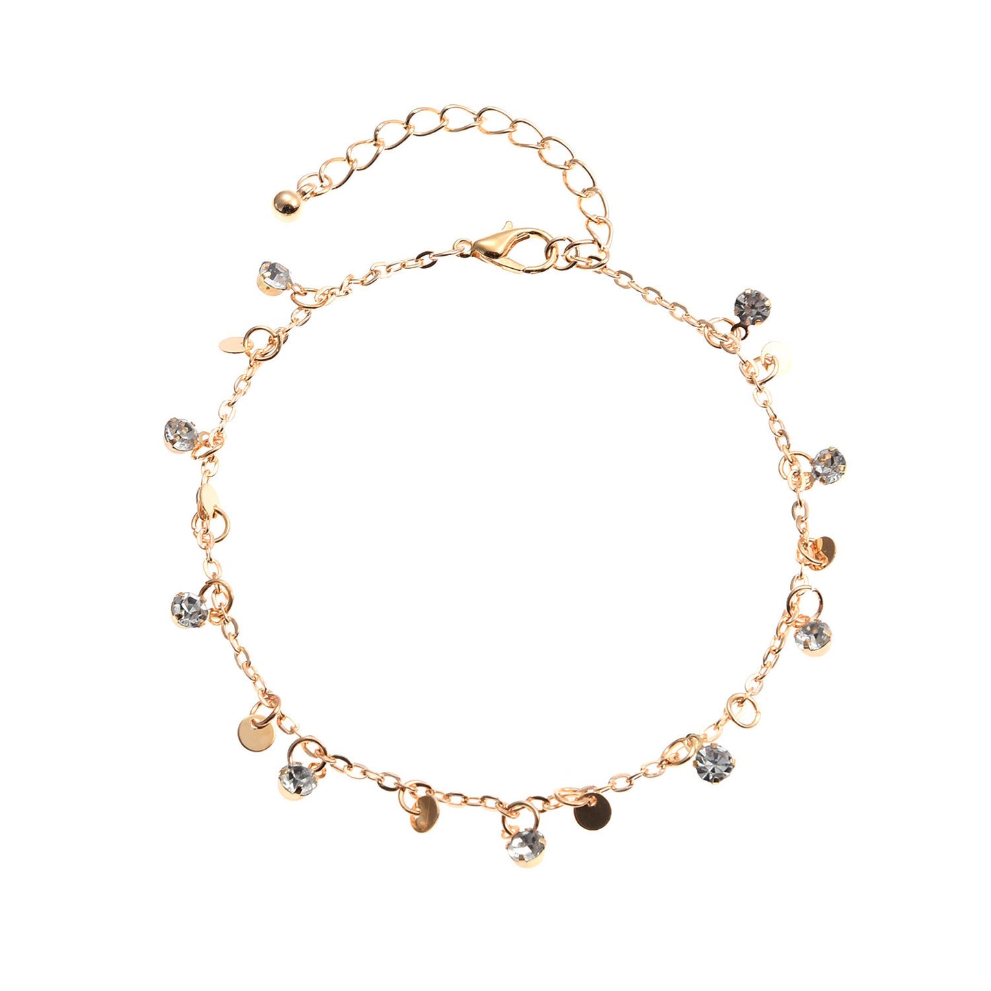 Multi-Layer Star Alloy Anklet for Women Handmade Bohemian-Style Summer Beach Foot Jewelry