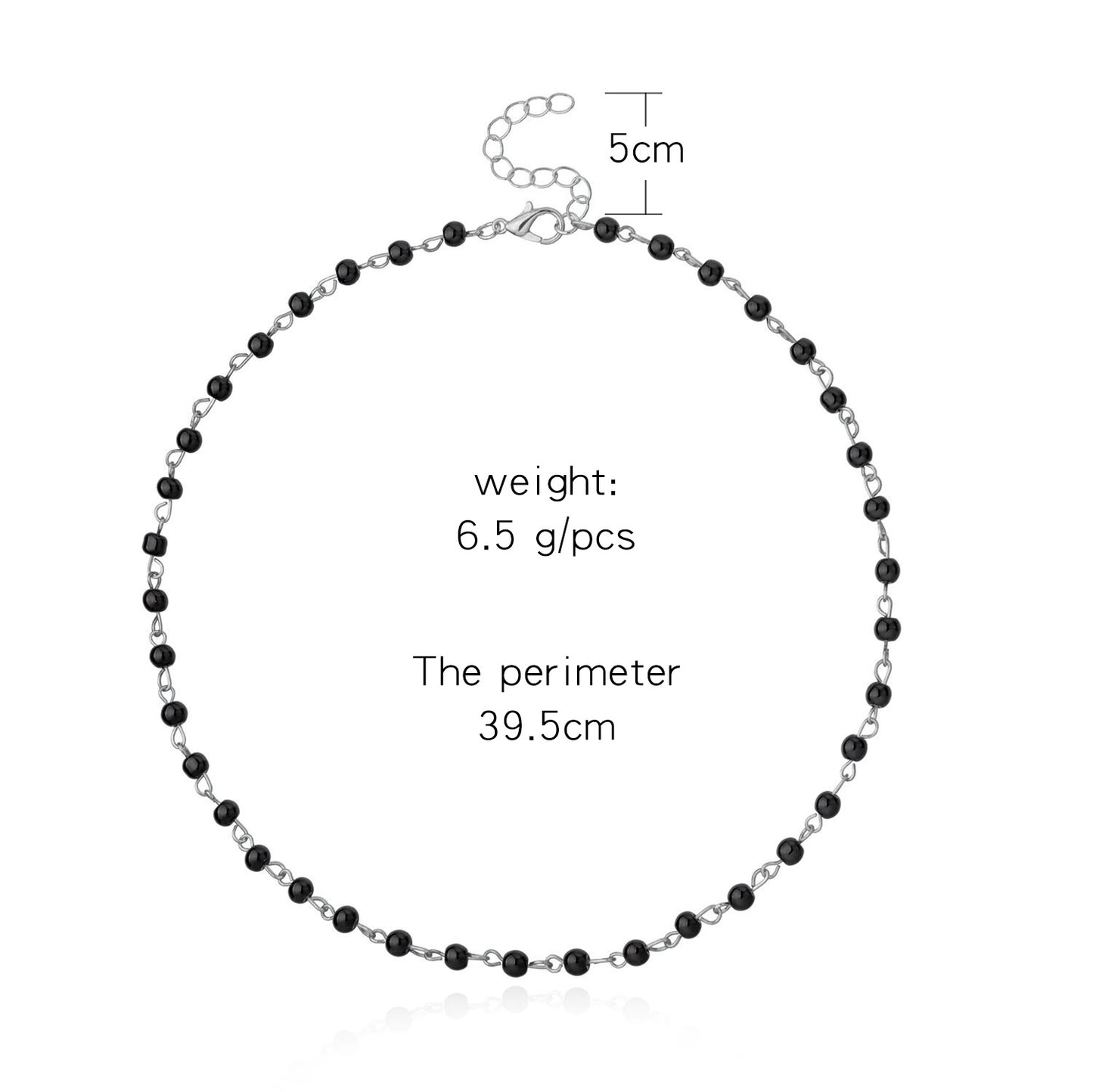 Minimalist Geometric Pendant Necklace for Women Adjustable Layered Alloy Clavicle Chain Fashion Jewelry