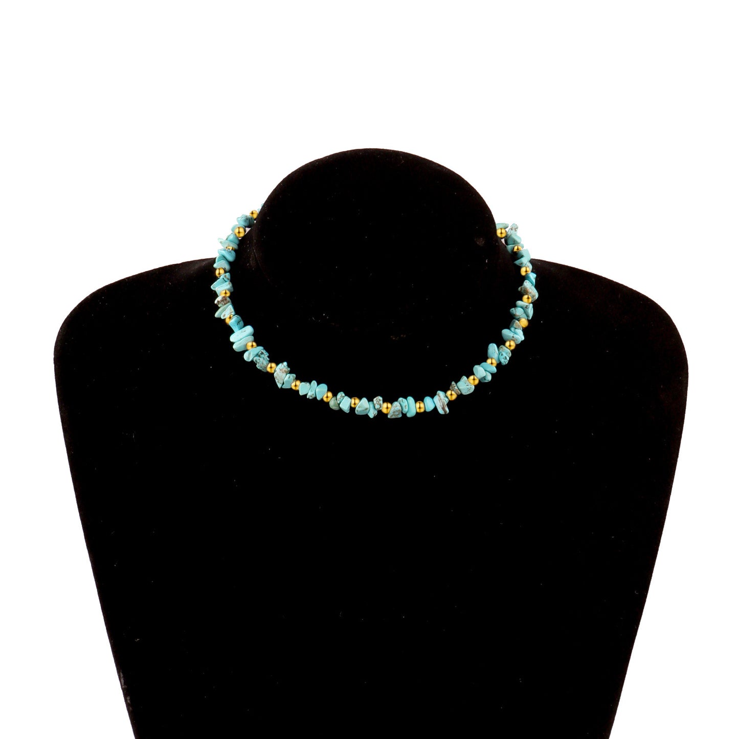 Transparent Rhinestone Geometric Alloy Necklace for Women - Sweet Fresh Style, Cross Chain Design