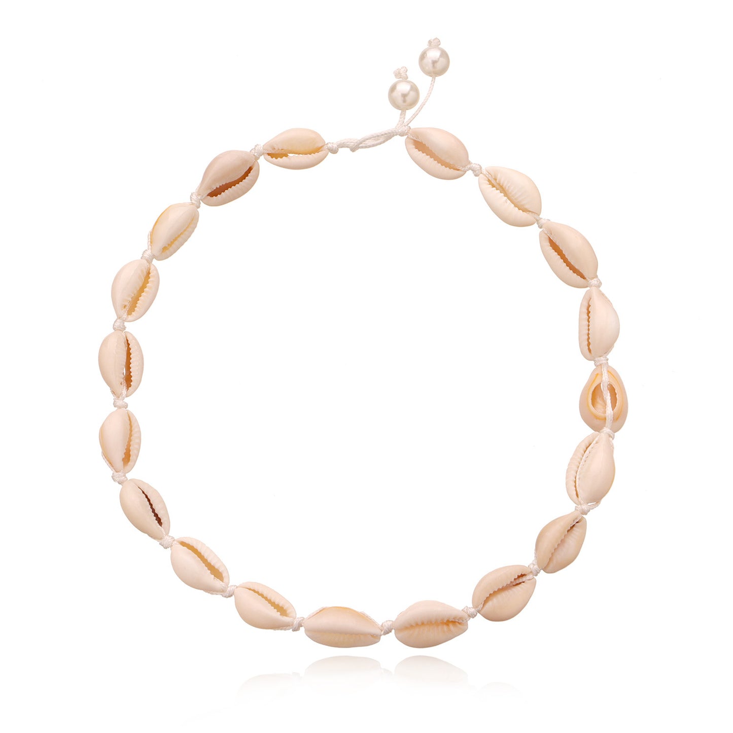Hawaiian Casual Handmade Shell Short Clavicle Necklace