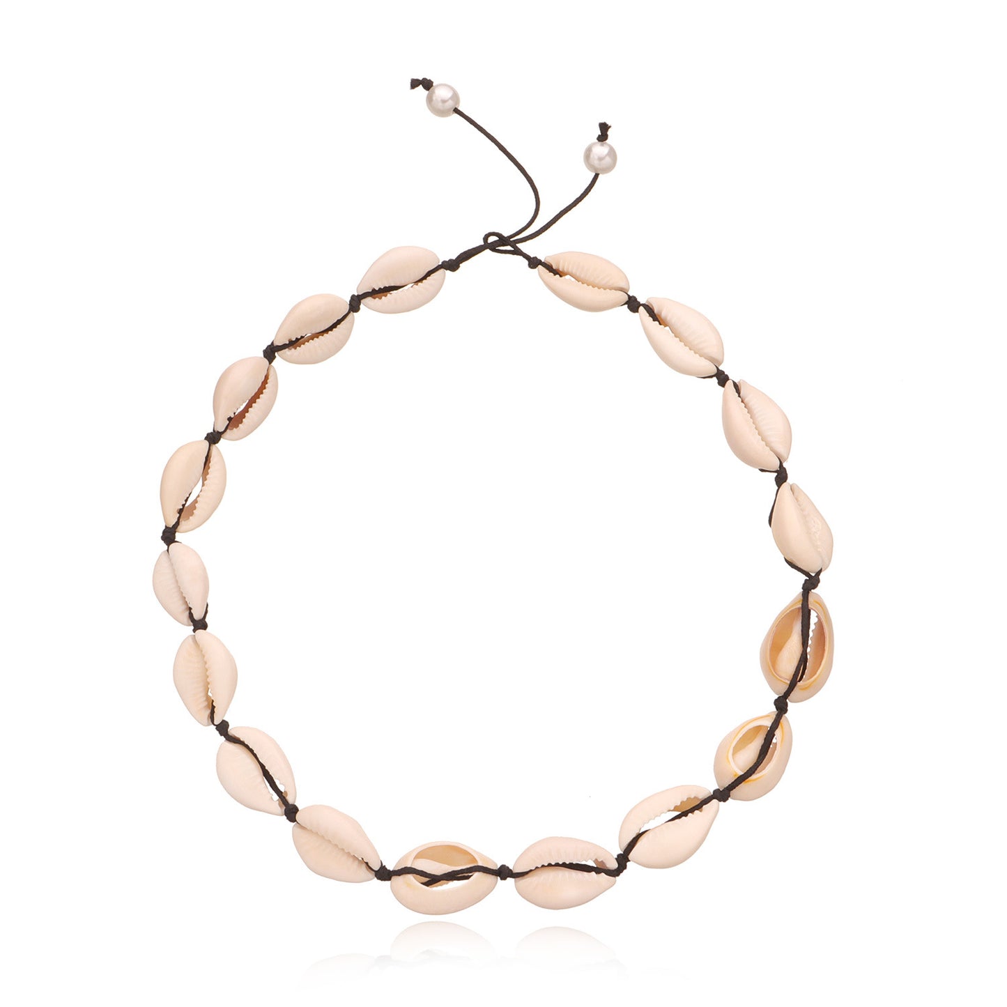 Hawaiian Casual Handmade Shell Short Clavicle Necklace