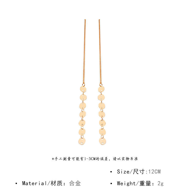 August Fashion Women's Geometric Alloy Earrings for Parties and Evening Wear