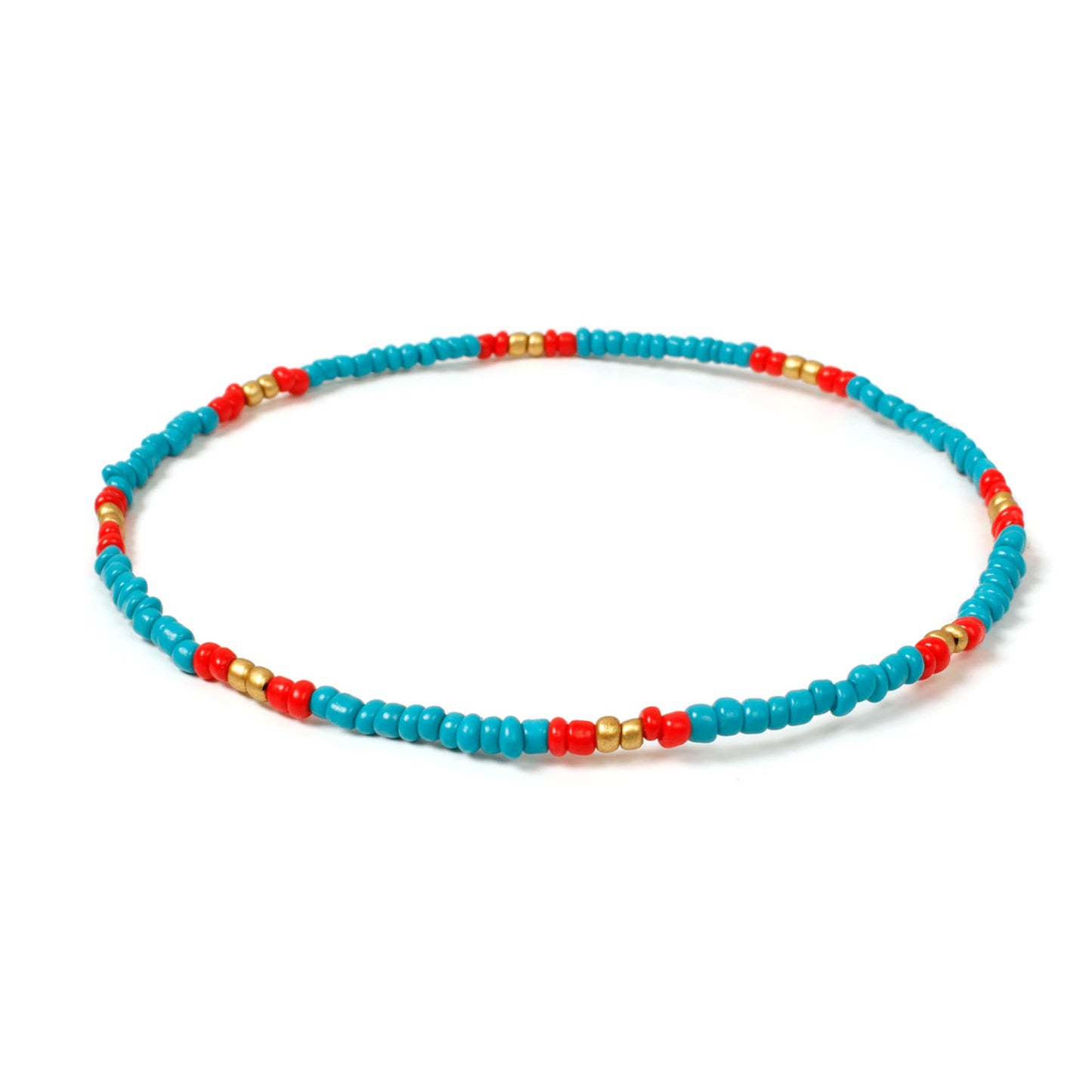 Geometric Handmade Seed Beads Necklace for Women