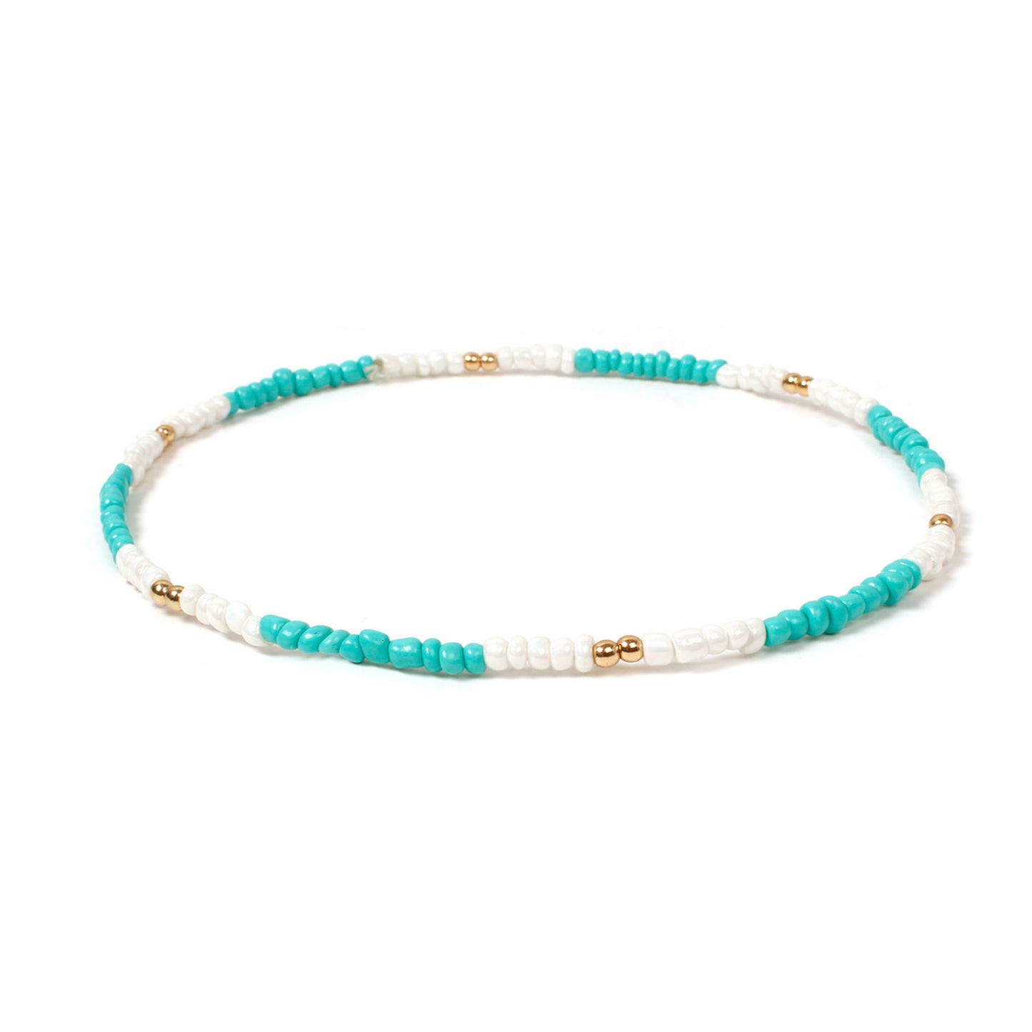 Geometric Handmade Seed Beads Necklace for Women