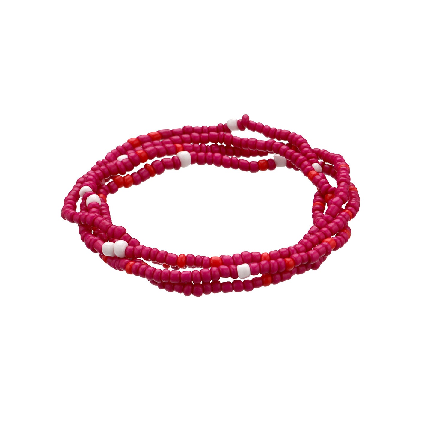 Women's Punk Bohemian Beach Body Chain with Coral Beads, Adjustable Waist Chain, Summer Fashion Accessory