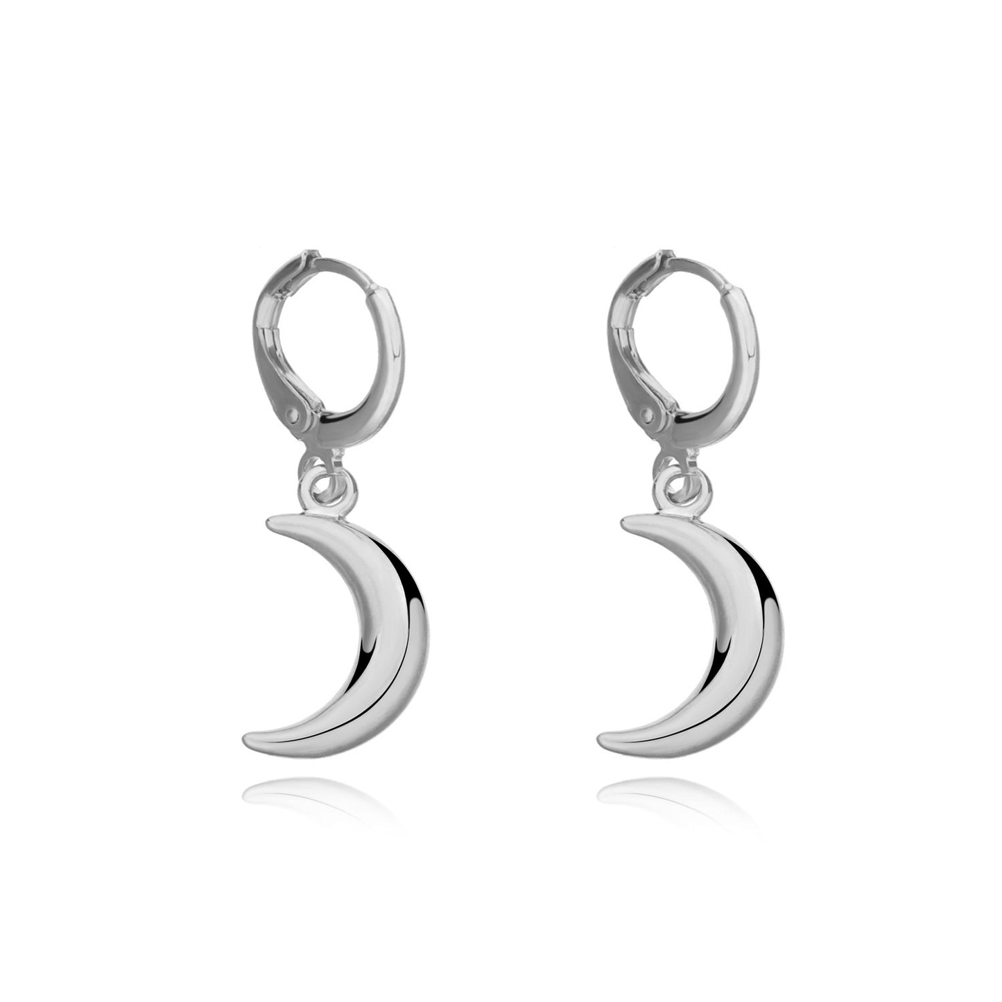 Crescent Moon Ear Cuffs for Women, Minimalist Vintage Geometric Earrings, Plated Alloy Jewelry, Fashion Trendy Dropshipping Ready