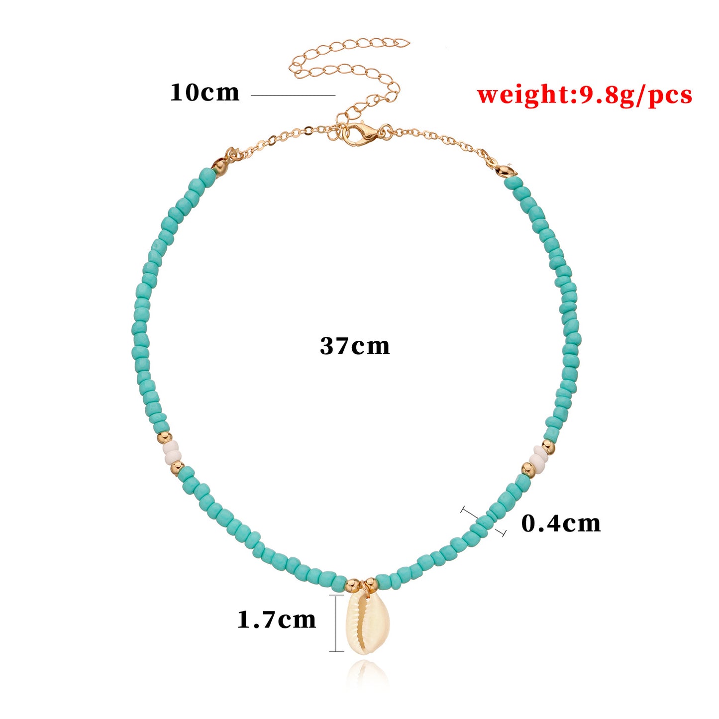 Minimalist Shell Pendant Necklace for Women, Mother of Pearl Inlay, Alloy Chain, Plated Finish, Fresh Sweet Style, Natural Design