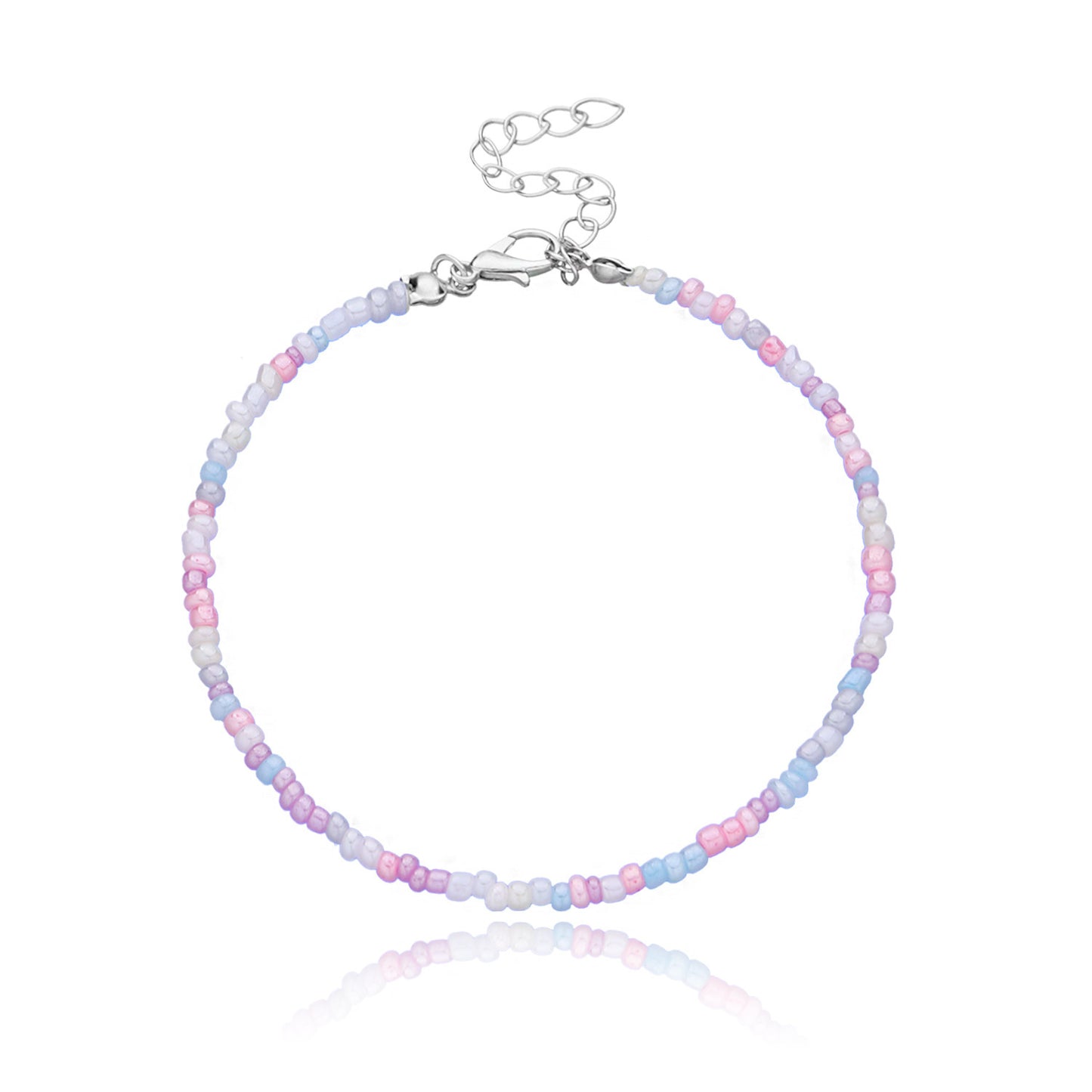 European Style Geometric Women's Cubic Zirconia Foot Chain Fashion Jewelry for Wedding Travel Gift