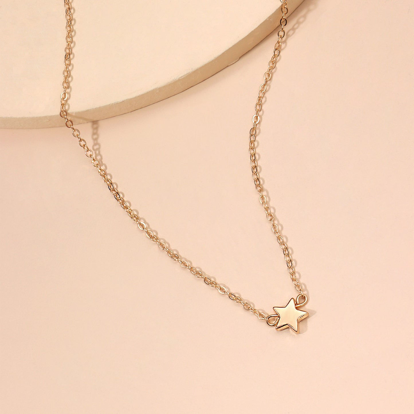 Gold Plated Star Alloy Body Chain for Women