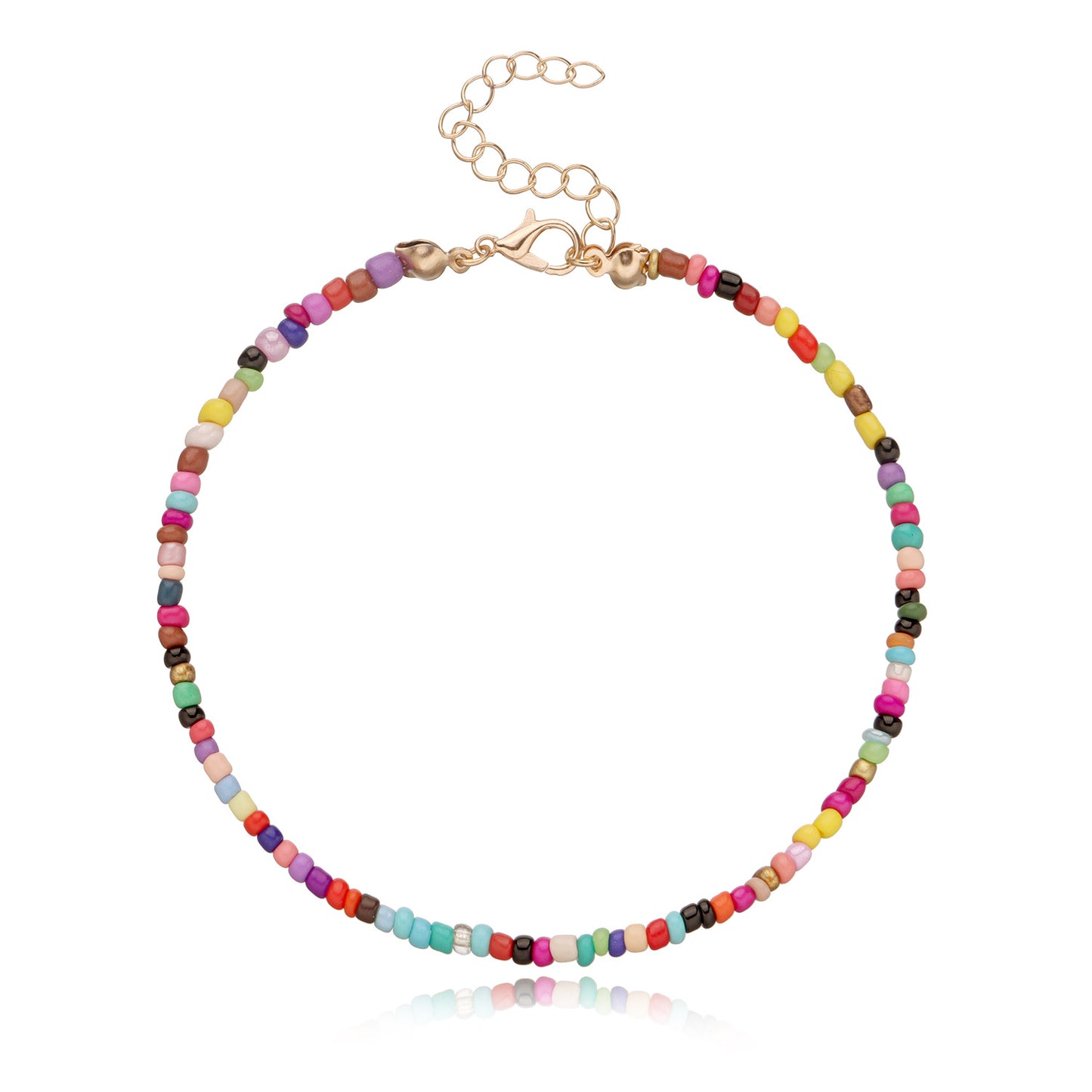 European Style Women's Butterfly Design Alloy Foot Chain with Colorful Rhinestones, Fashionable Jewelry Set for Wedding, Travel Souvenir, Employee Gift