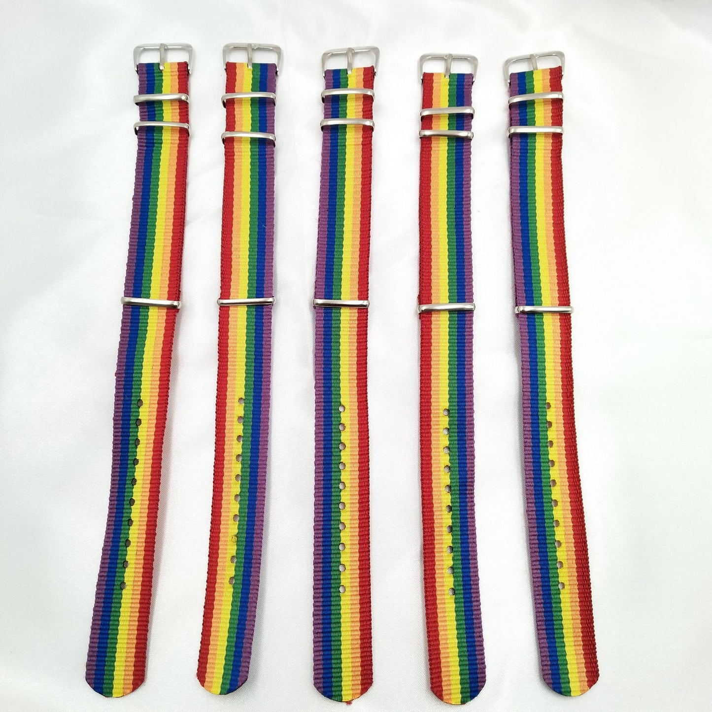 Sweet Rainbow Nylon Handmade Bracelet Unisex