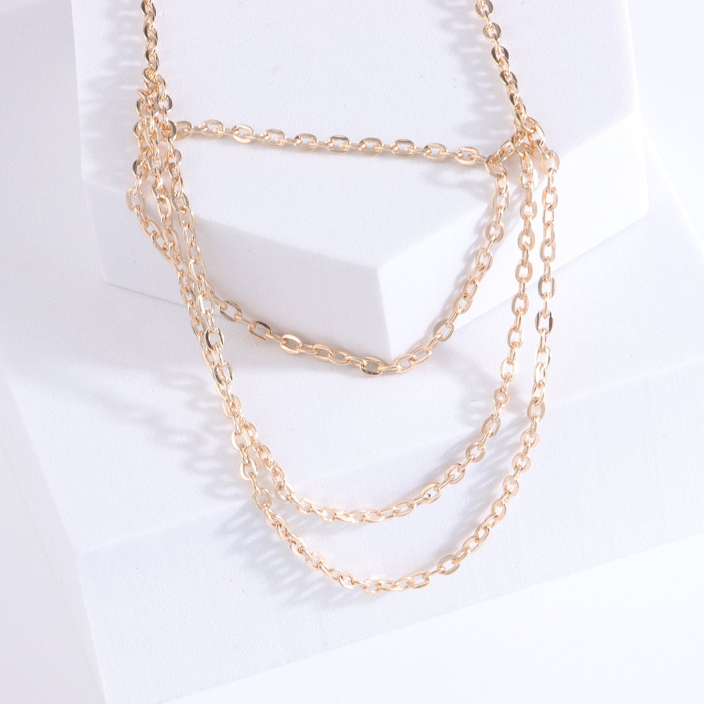 Women's Geometric Three-Layer Tassel Arm Cuff Bracelet Fashion Armlet Jewelry for Festive Occasions