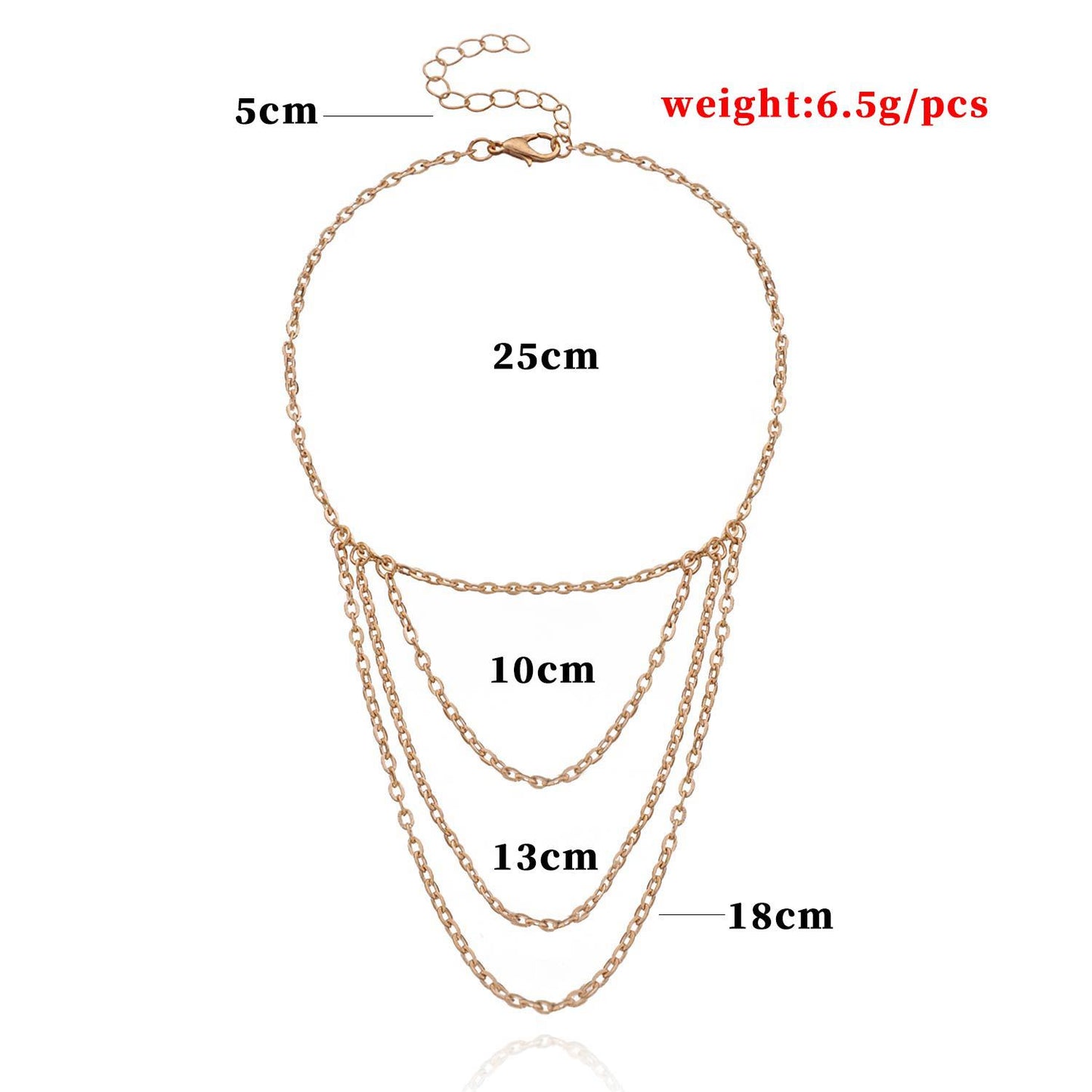 Women's Geometric Three-Layer Tassel Arm Cuff Bracelet Fashion Armlet Jewelry for Festive Occasions