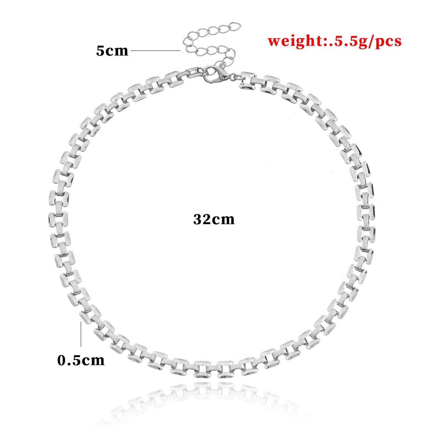 Geometric Pendant Necklace for Women, Alloy Jewelry with Plated Finish, Fashionable Minimalist Chain Accessory