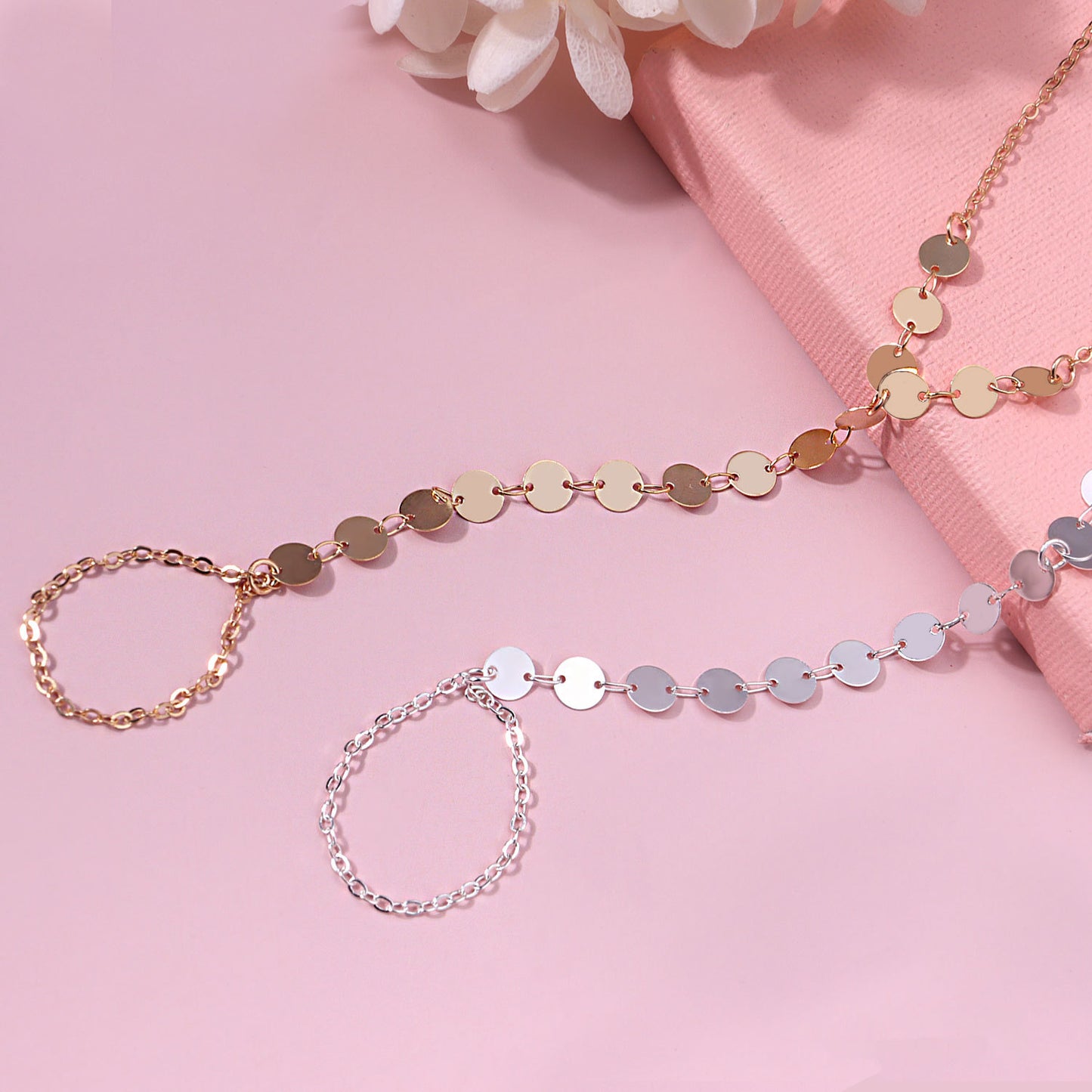 Geometric Alloy Minimalist Women's Bracelet Fashion Jewelry Gift for Travel Souvenir Exhibition Promotion Employee Gift Anniversary Business Gift Opening Ceremony