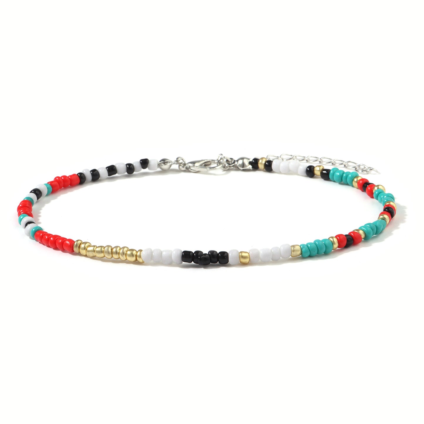 Floral Alloy Women's Beach Anklet Minimalist Stylish Jewelry for Travel Gift Wedding Anniversary