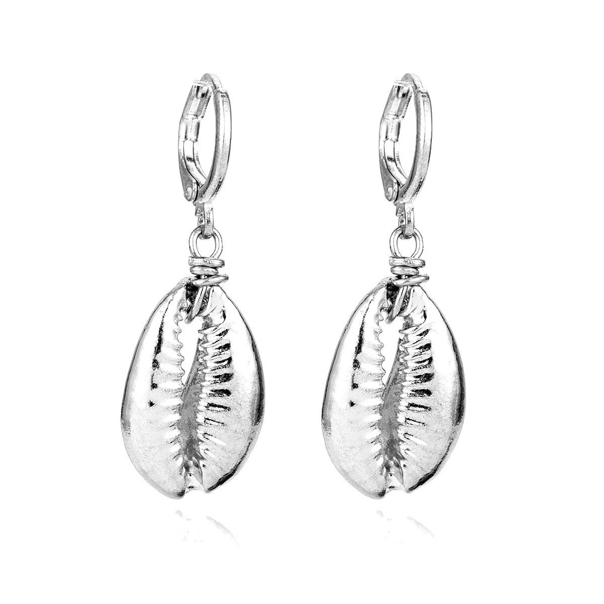 Mini Star Moon Pendant Earrings for Women, Alloy Plated Minimalist Jewelry, Floral Design, Bohemian Style