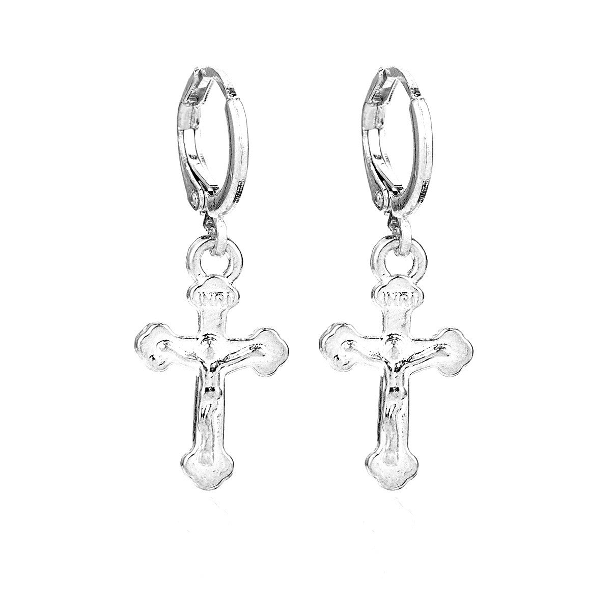 Mini Star Moon Pendant Earrings for Women, Alloy Plated Minimalist Jewelry, Floral Design, Bohemian Style