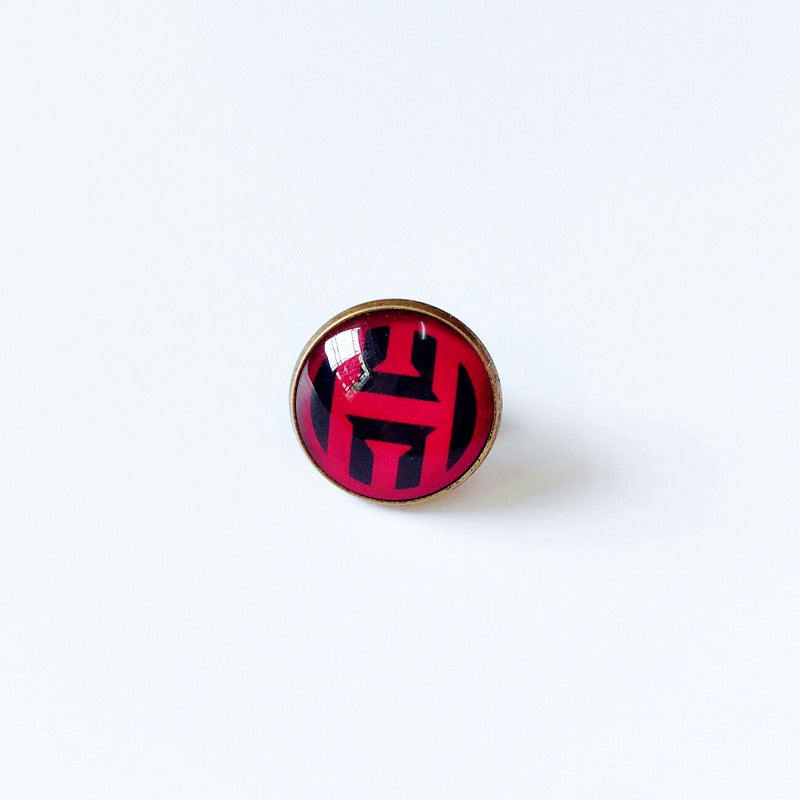 Pin de solapa metálico de equipos de baloncesto retro de la NBA - Insignia con gema vintage - Broche de Kobe Curry - Regalo para fans - Unisex