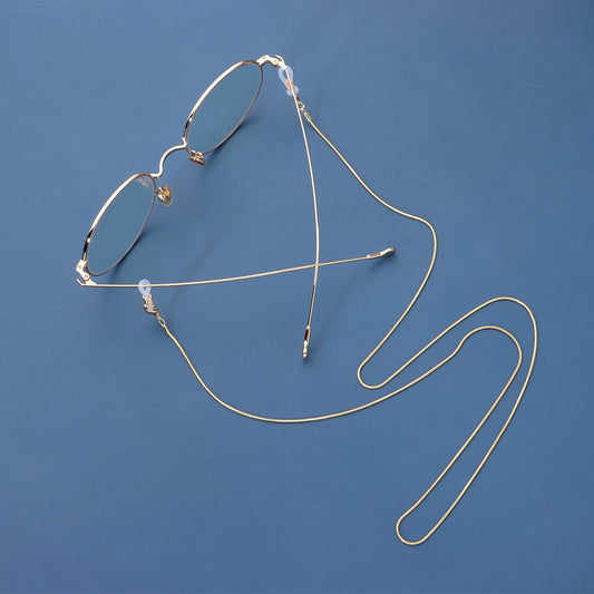 1.2mm Snake Chain Alloy Eyeglass Chain Mask Holder Accessory