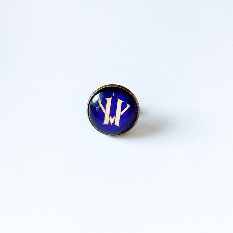 Pin de solapa metálico de equipos de baloncesto retro de la NBA - Insignia con gema vintage - Broche de Kobe Curry - Regalo para fans - Unisex