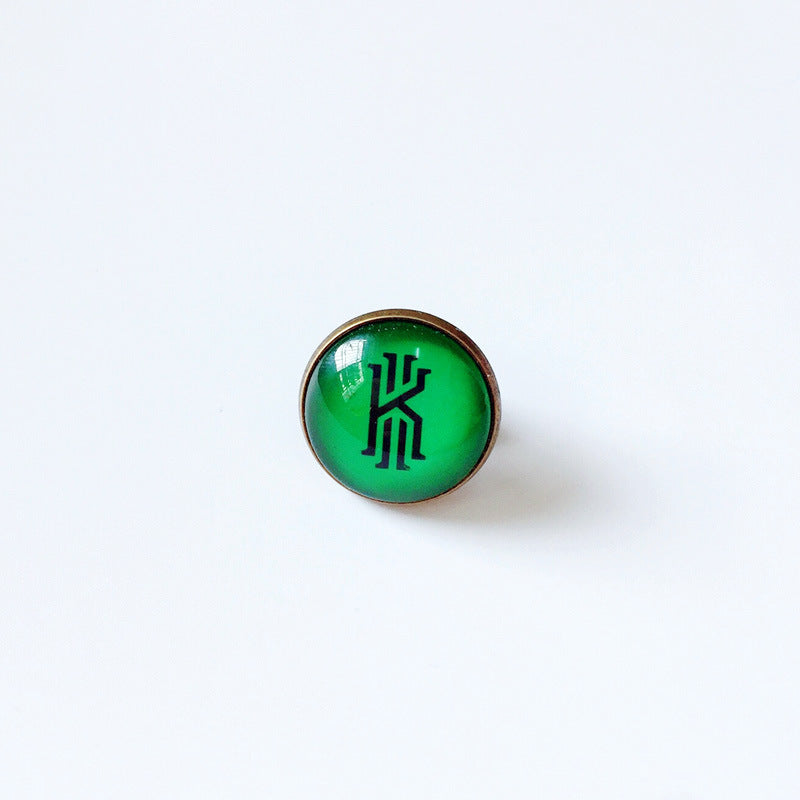 Pin de solapa metálico de equipos de baloncesto retro de la NBA - Insignia con gema vintage - Broche de Kobe Curry - Regalo para fans - Unisex