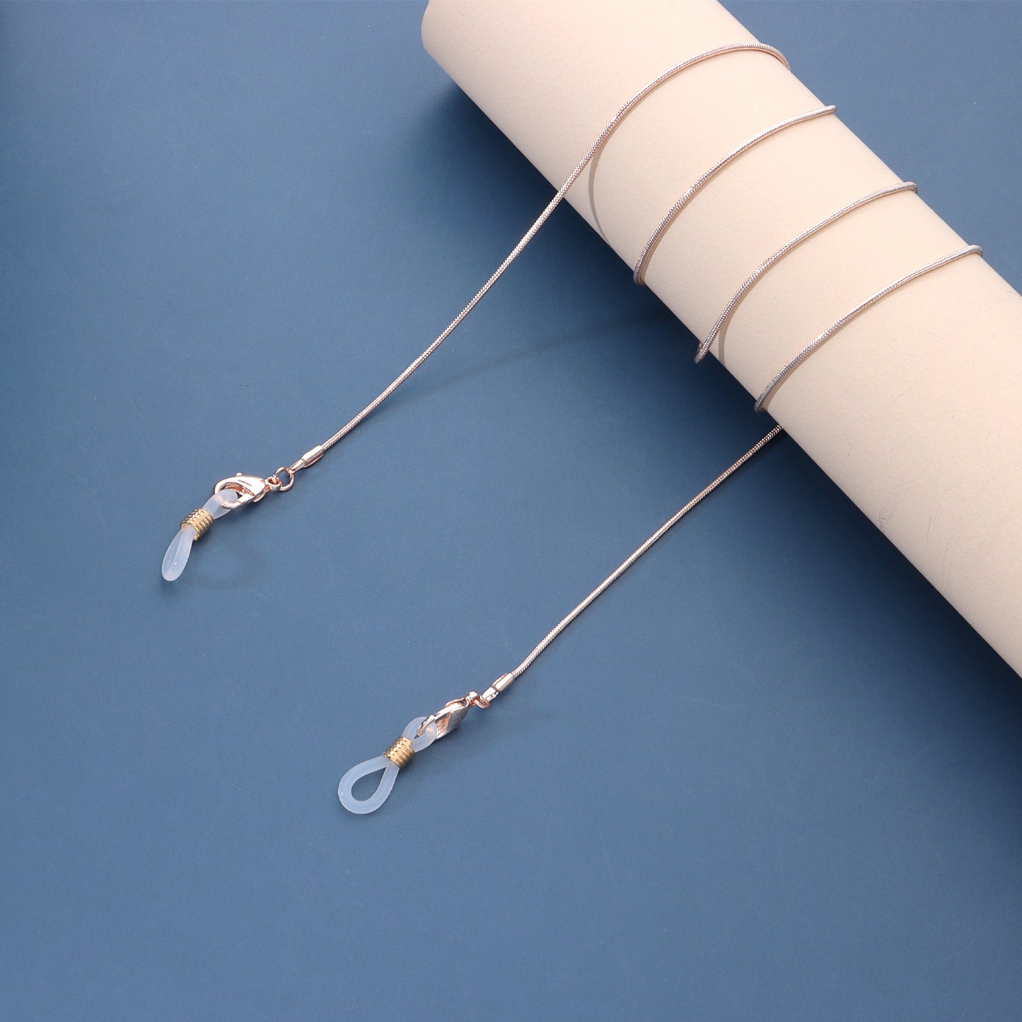 1.2mm Snake Chain Alloy Eyeglass Chain Mask Holder Accessory
