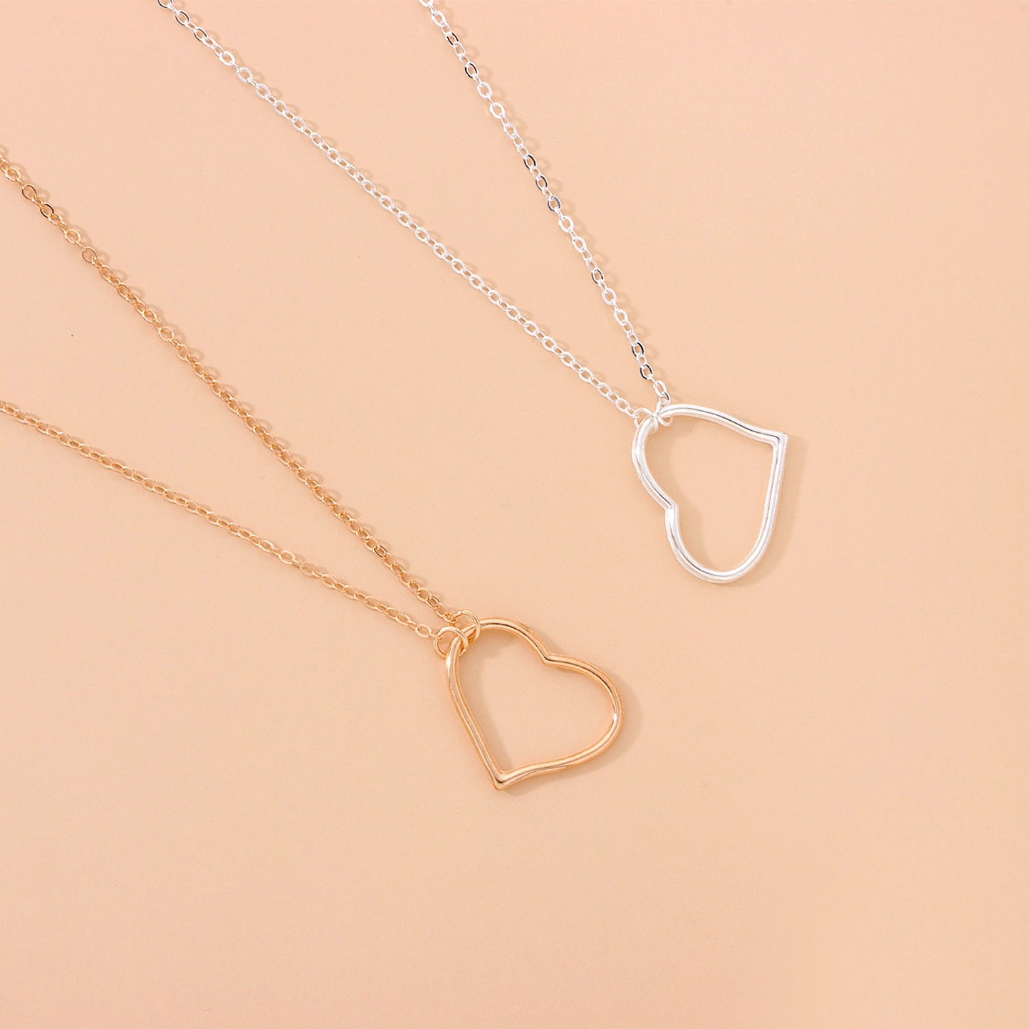 Fashion Heart Shaped Alloy Body Chain for Women