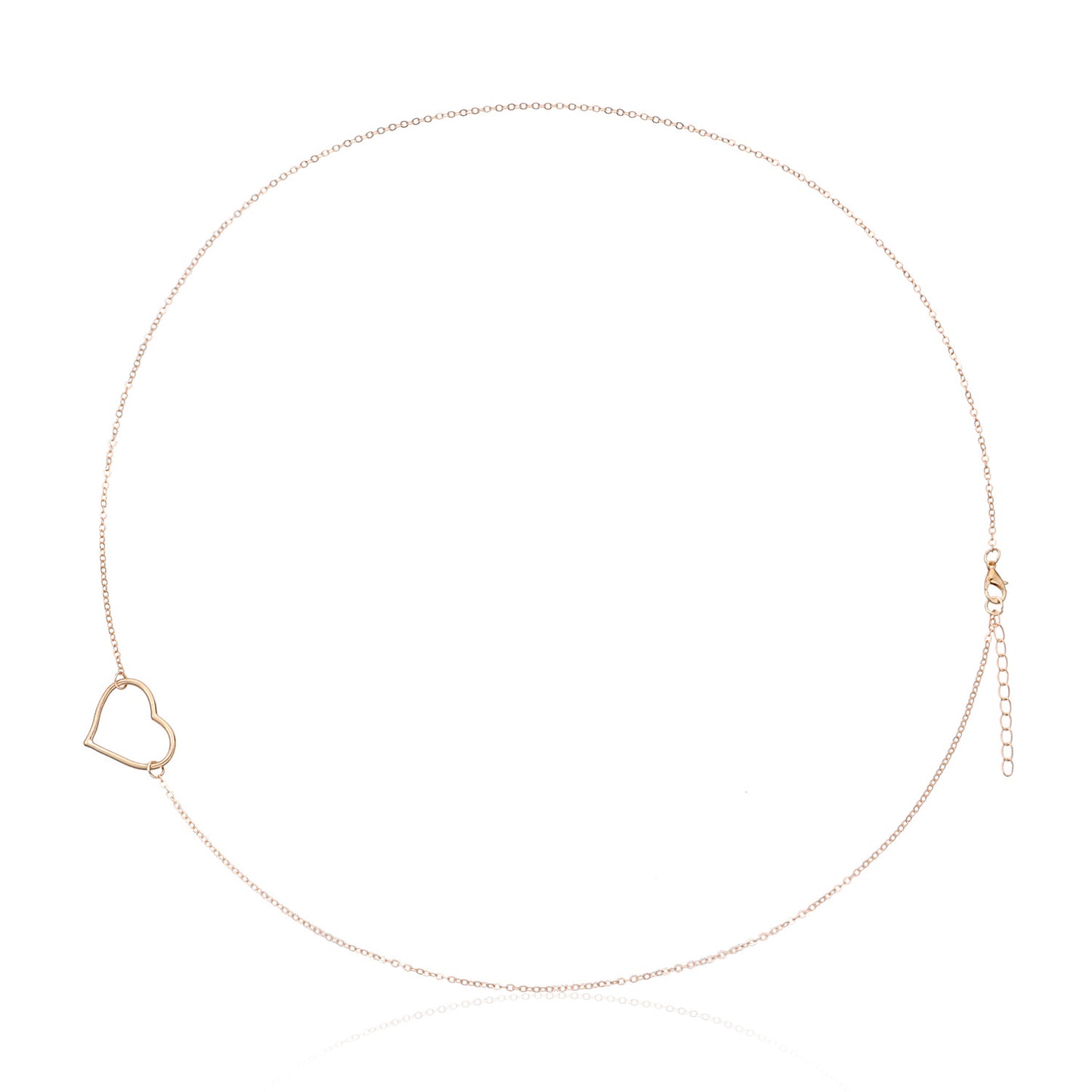Fashion Heart Shaped Alloy Body Chain for Women