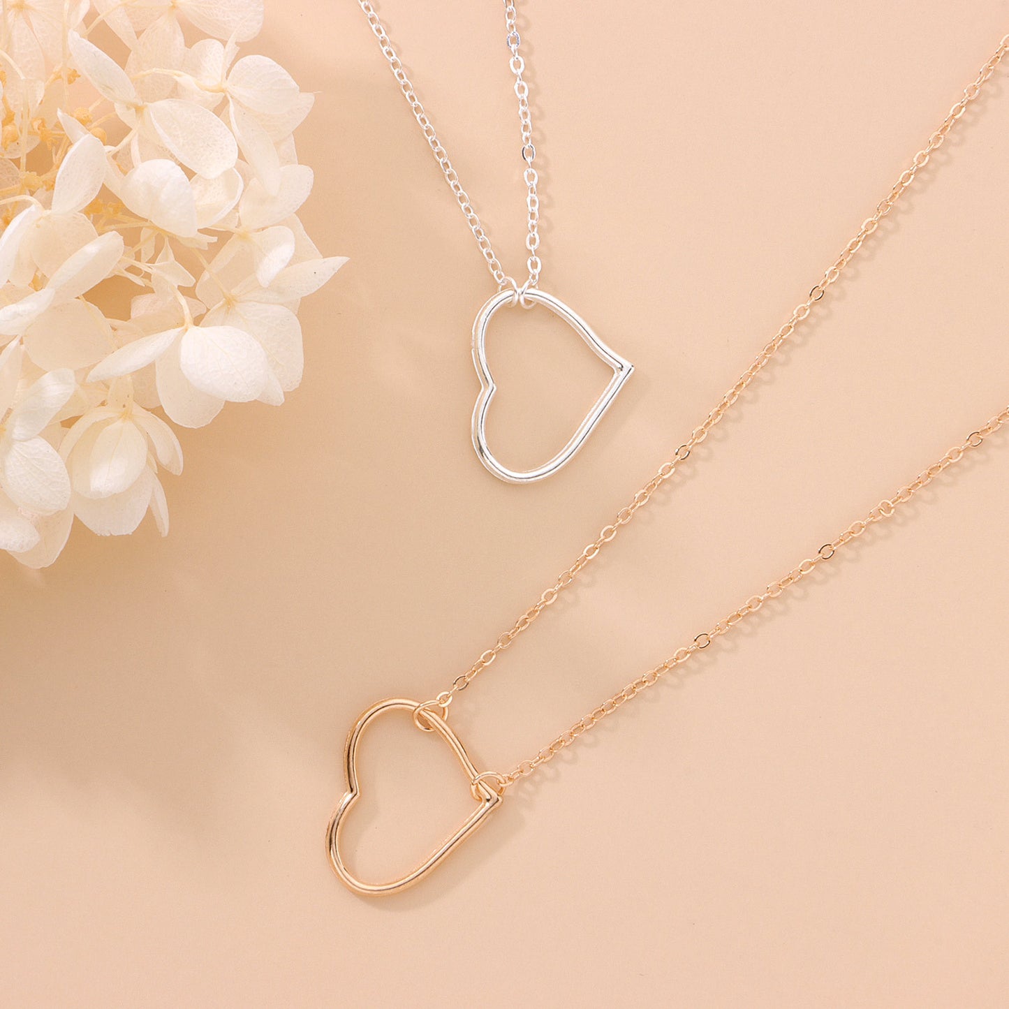 Fashion Heart Shaped Alloy Body Chain for Women