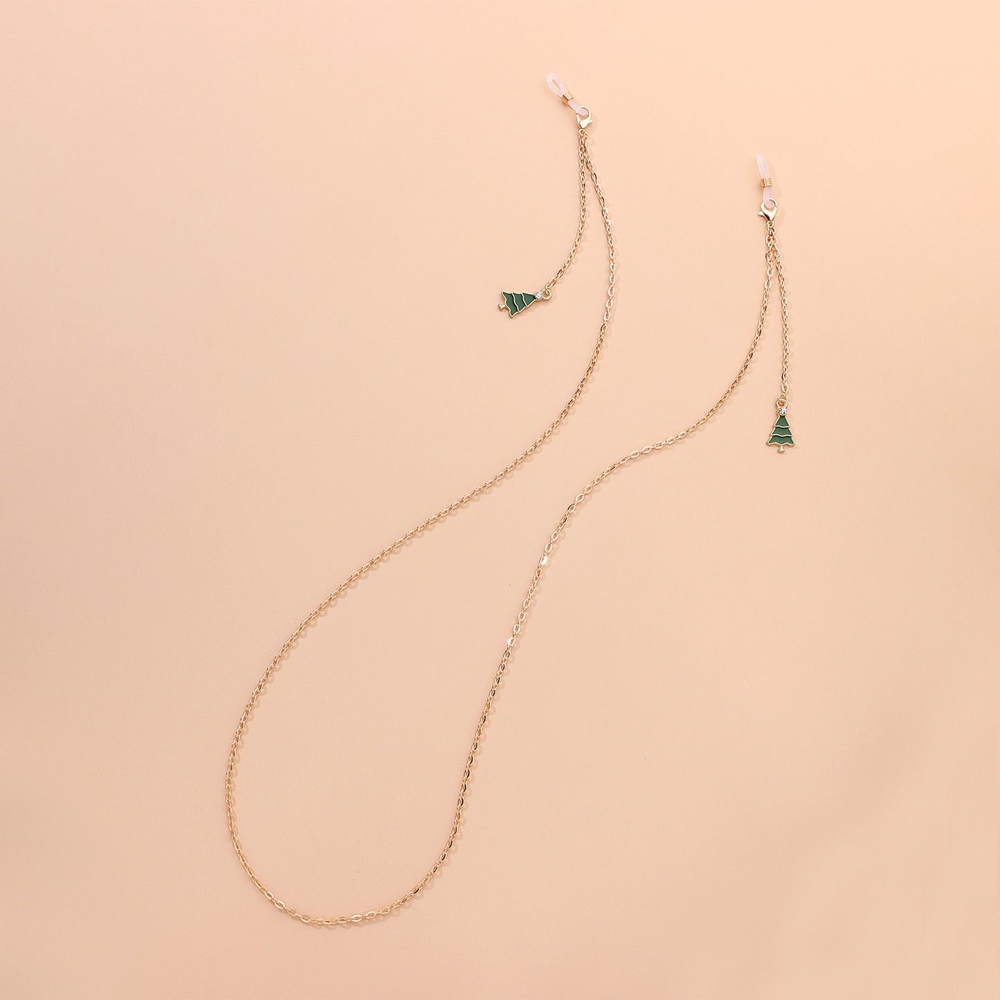 Elegant Fashion Drip Oil Alloy Tassel Eyeglass Chain for Women