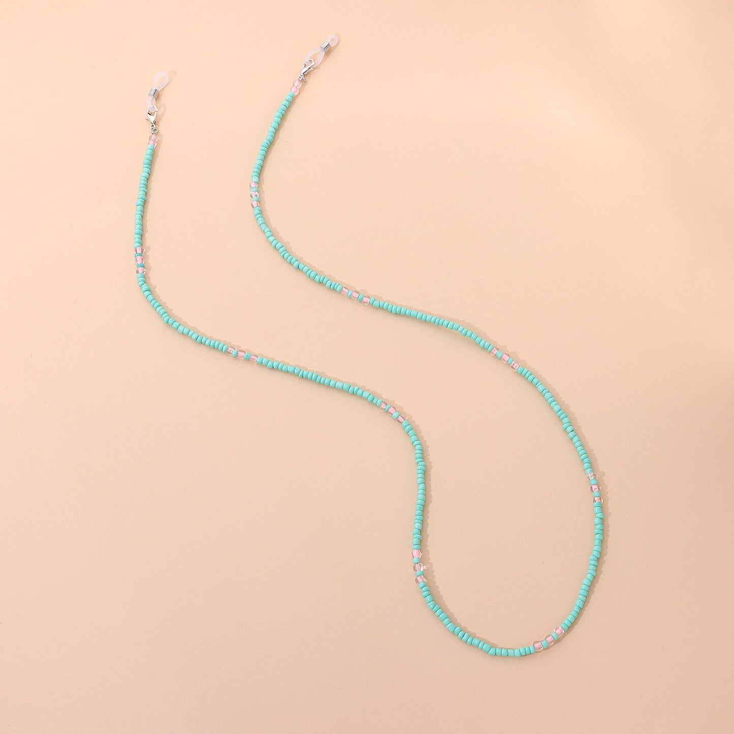 Fashion Glass Bead Ball Chain Eyeglass Holder for Women