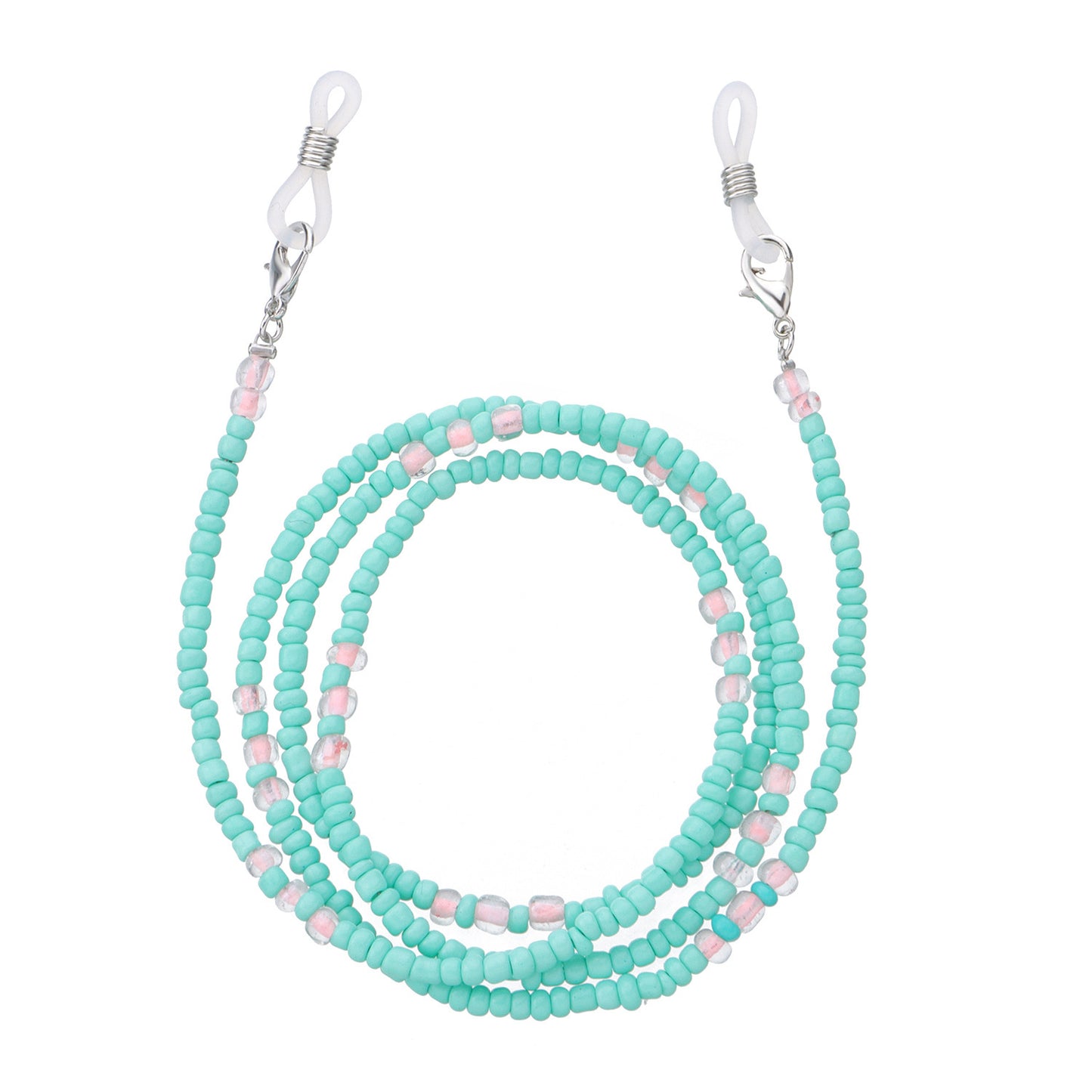 Fashion Glass Bead Ball Chain Eyeglass Holder for Women