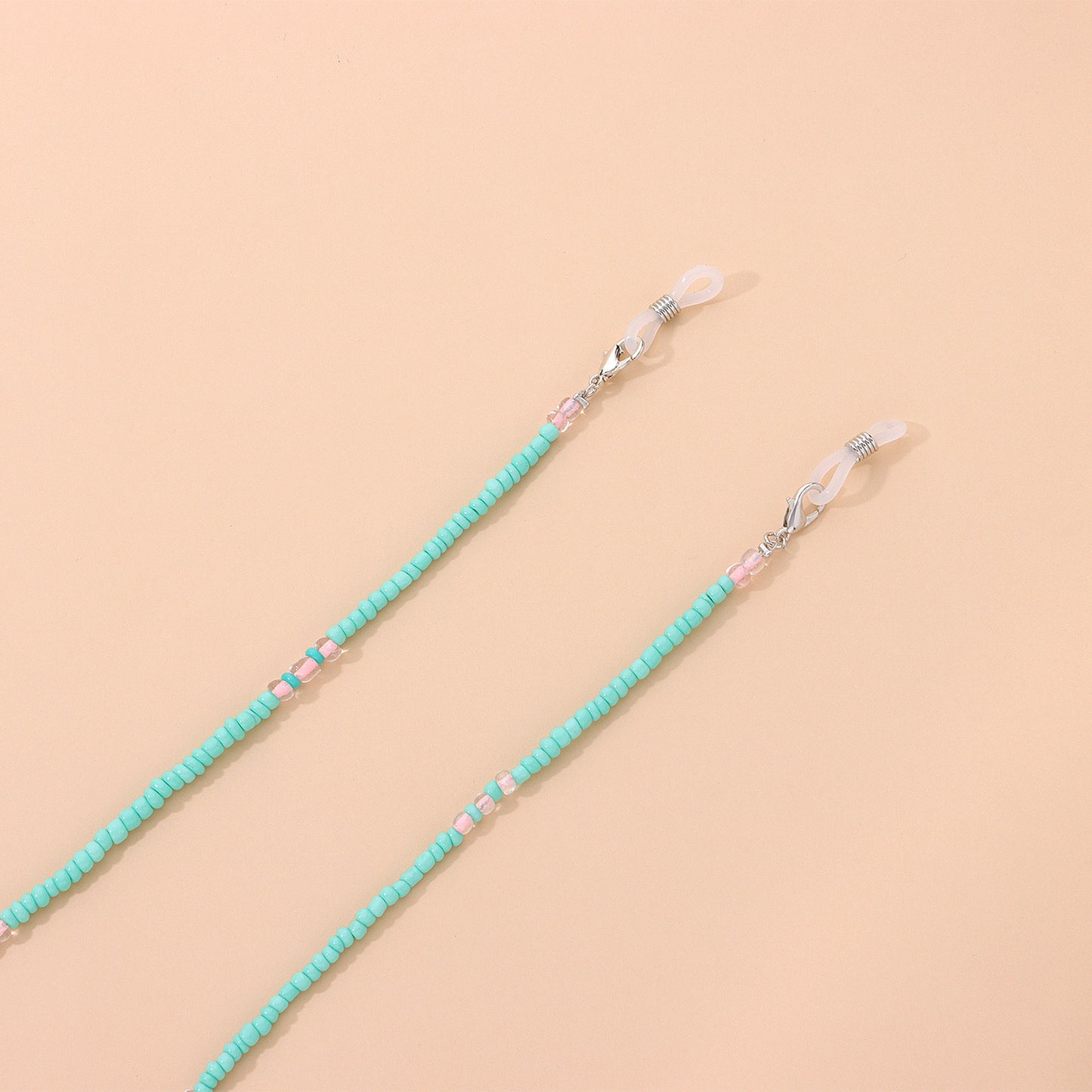Fashion Glass Bead Ball Chain Eyeglass Holder for Women