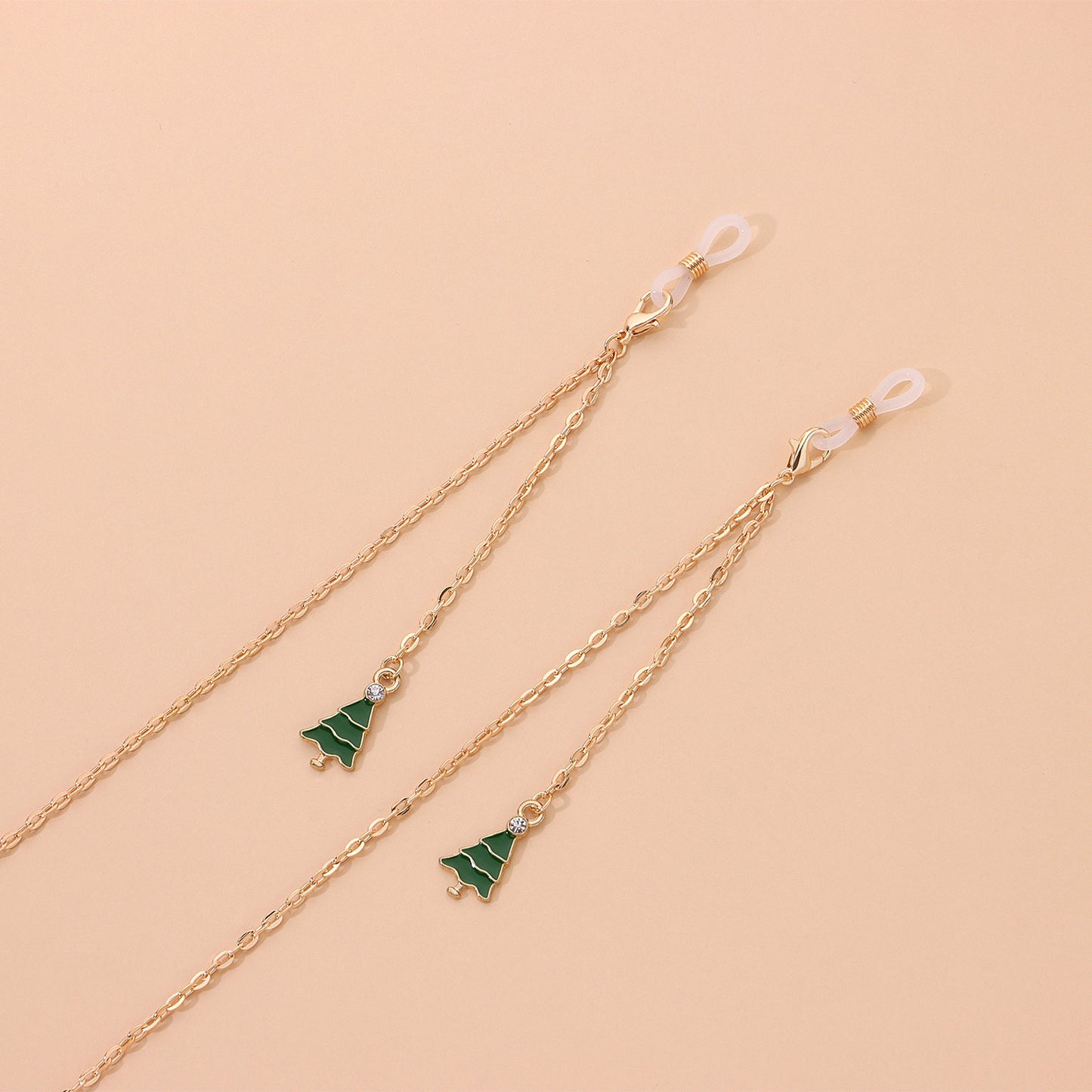 Elegant Fashion Drip Oil Alloy Tassel Eyeglass Chain for Women