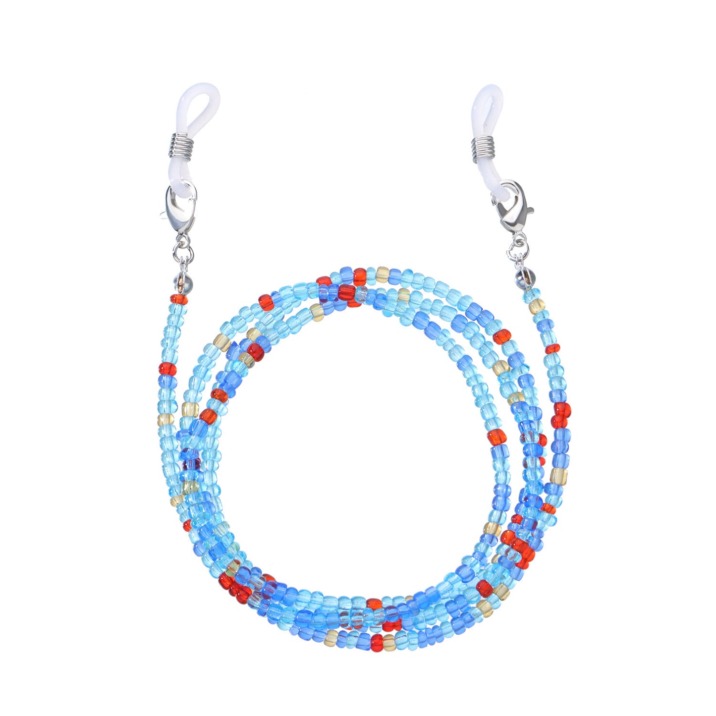 Versatile Seed Bead Eyeglass Chain and Mask Accessory Set