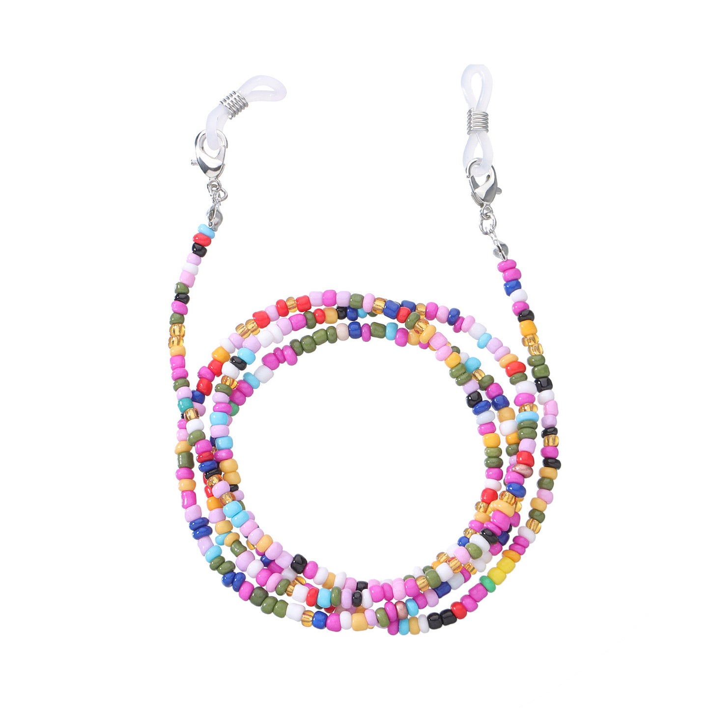Versatile Seed Bead Eyeglass Chain and Mask Accessory Set