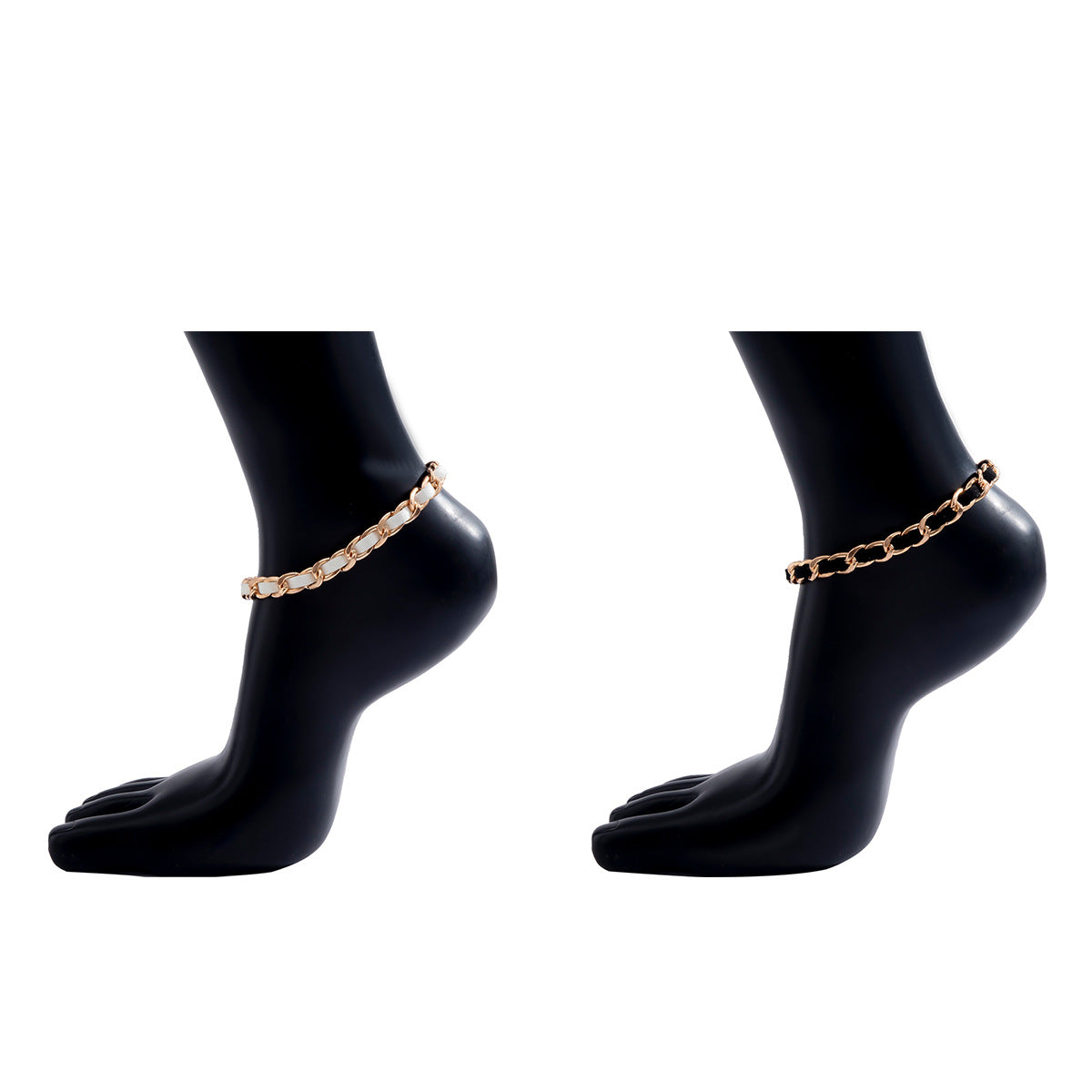 Punk Minimalist Geometric Iron Plated Bracelet for Women