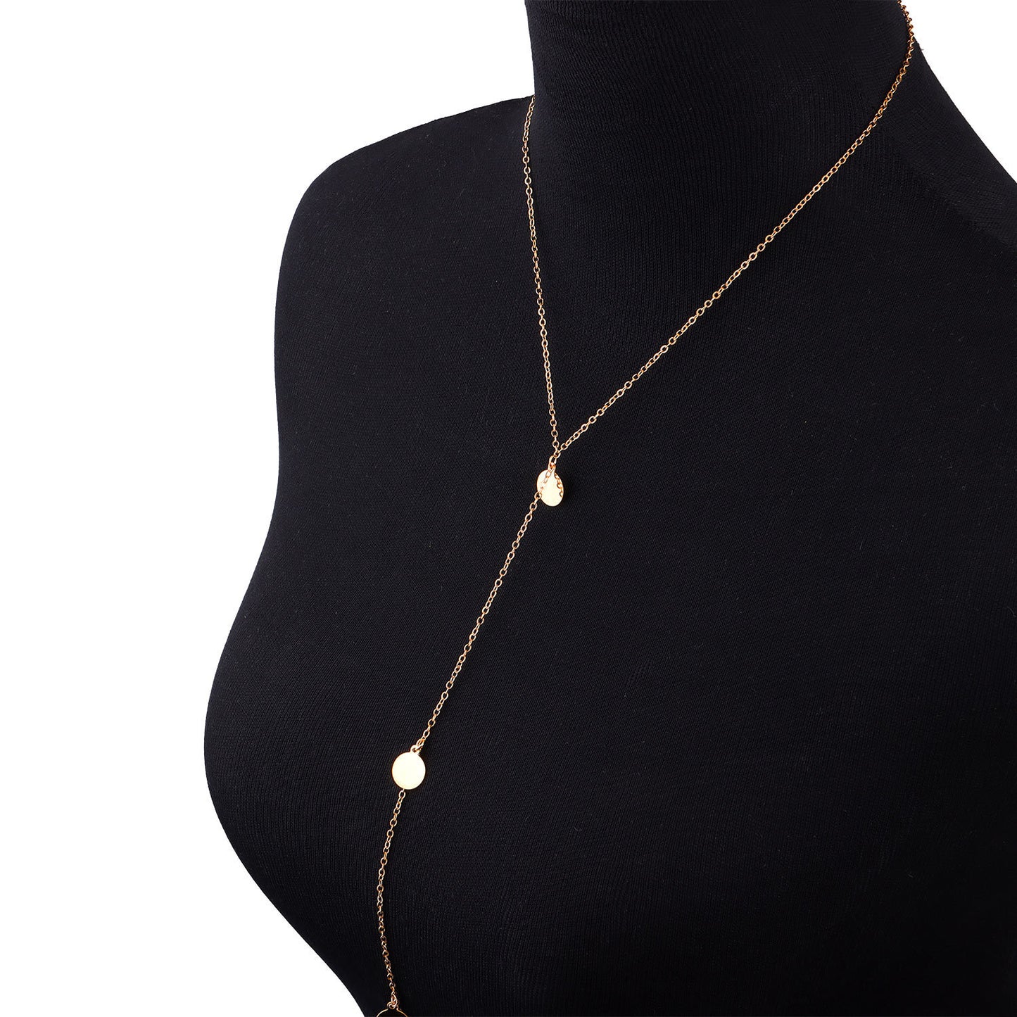 Women's Minimalist Geometric Body Chain with Cross Chain Design Alloy Fashion Jewelry