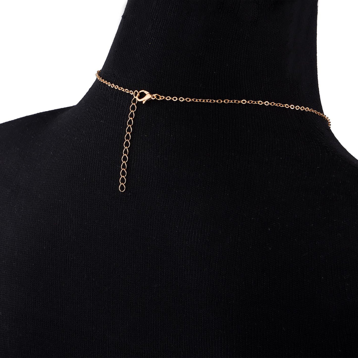 Women's Minimalist Geometric Body Chain with Cross Chain Design Alloy Fashion Jewelry