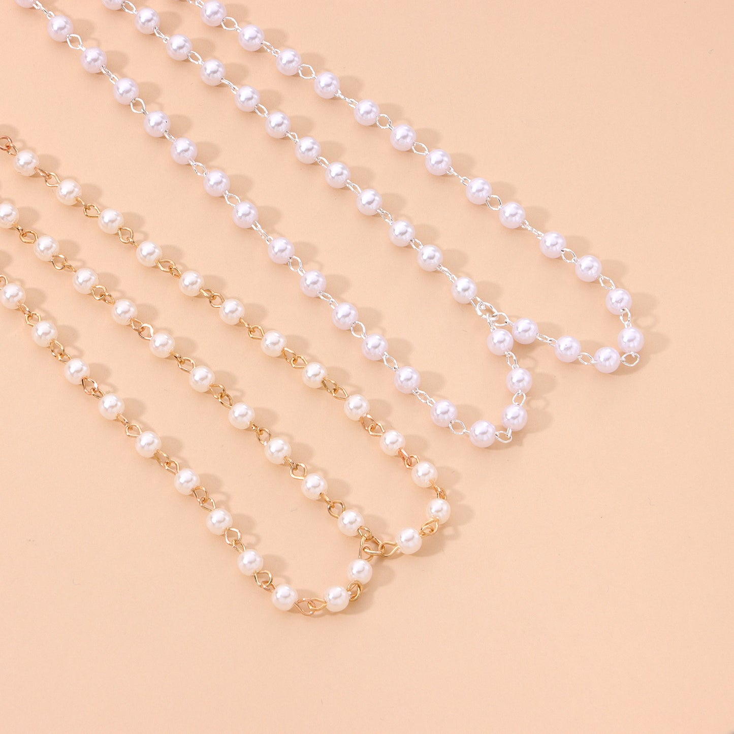 Handmade Pearl Headband with Tassel and Crown Shape Tartan Pattern Women's Hair Accessory Minimalist Western Style Hair Ornament