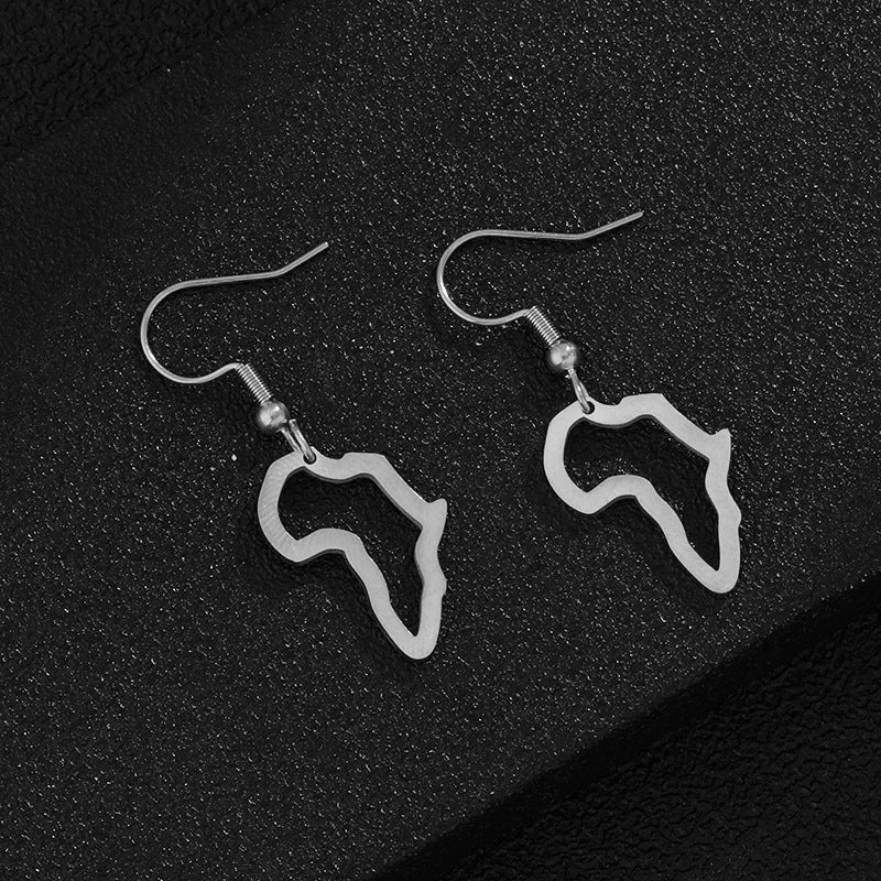 Pendientes de Acero Inoxidable Dorados Geométricos para Mujer - Estilo Casual de Moda, Regalo para Ella