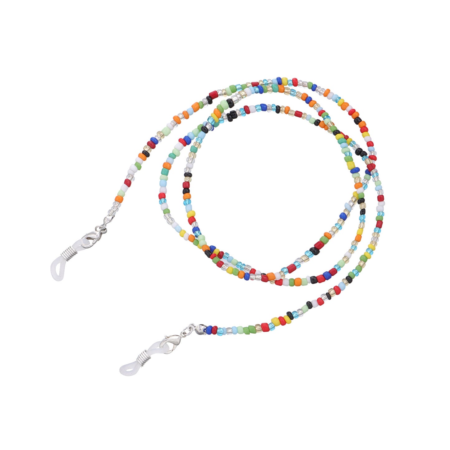 Fashion Multicolor Glass Beads Eyeglass Chain for Women