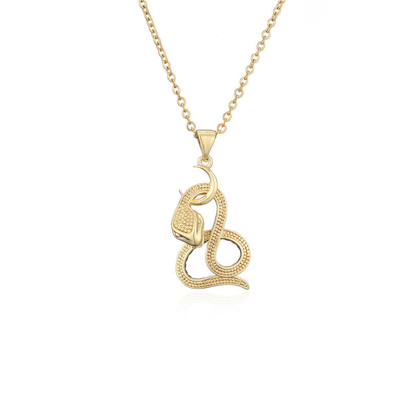 Vintage Hip-hop Brass Cable Chain Necklace
