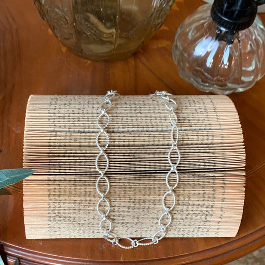 Collar geométrico de plata de ley 925, estilo bohemio, minimalista y chic, joyería para mujer