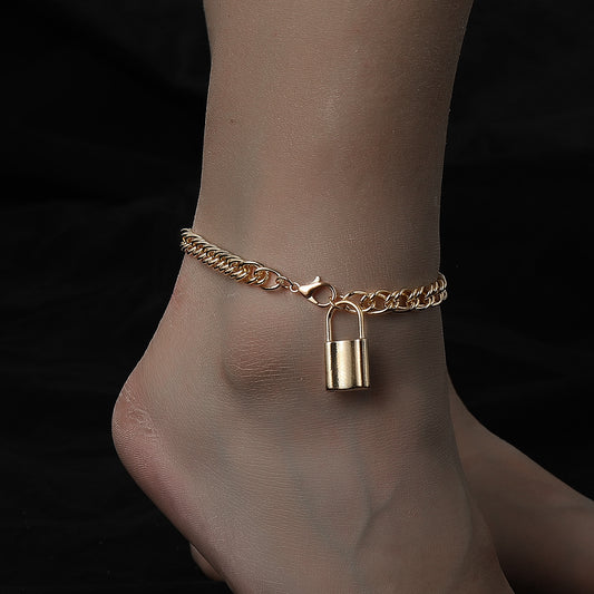 Geometric Vintage Alloy Women's Minimalist Bohemian Beach Anklet Jewelry