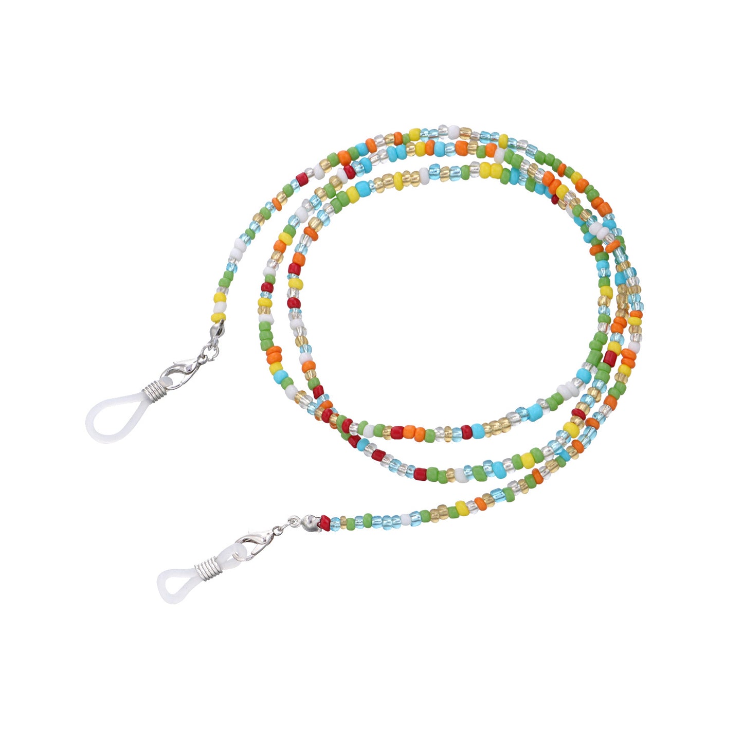 Fashion Multicolor Glass Beads Eyeglass Chain for Women