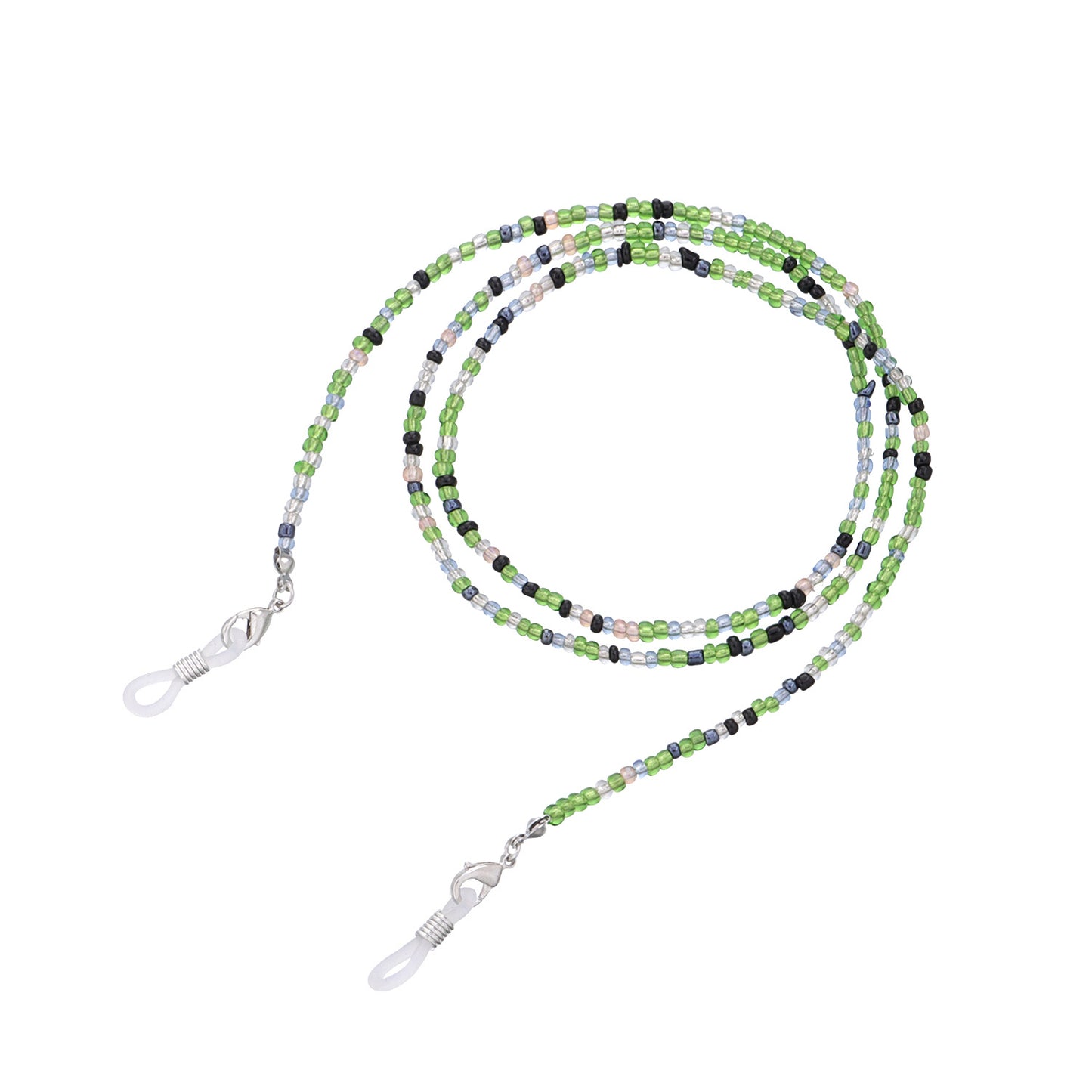 Fashion Multicolor Glass Beads Eyeglass Chain for Women