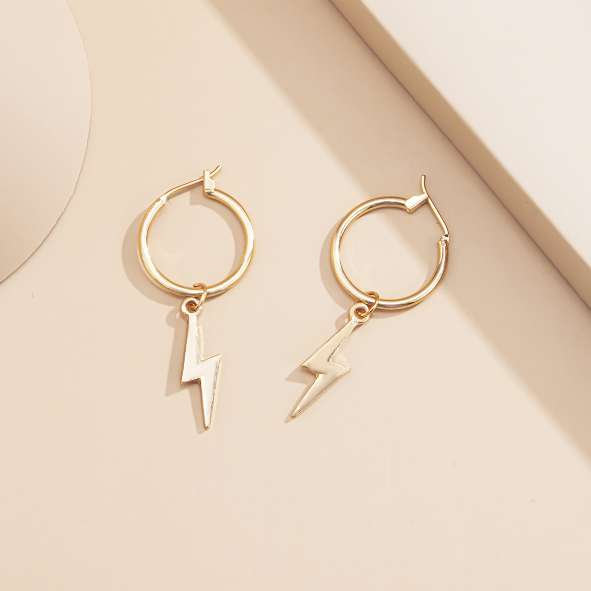 Minimalist Geometric Alloy Plated Earrings for Women